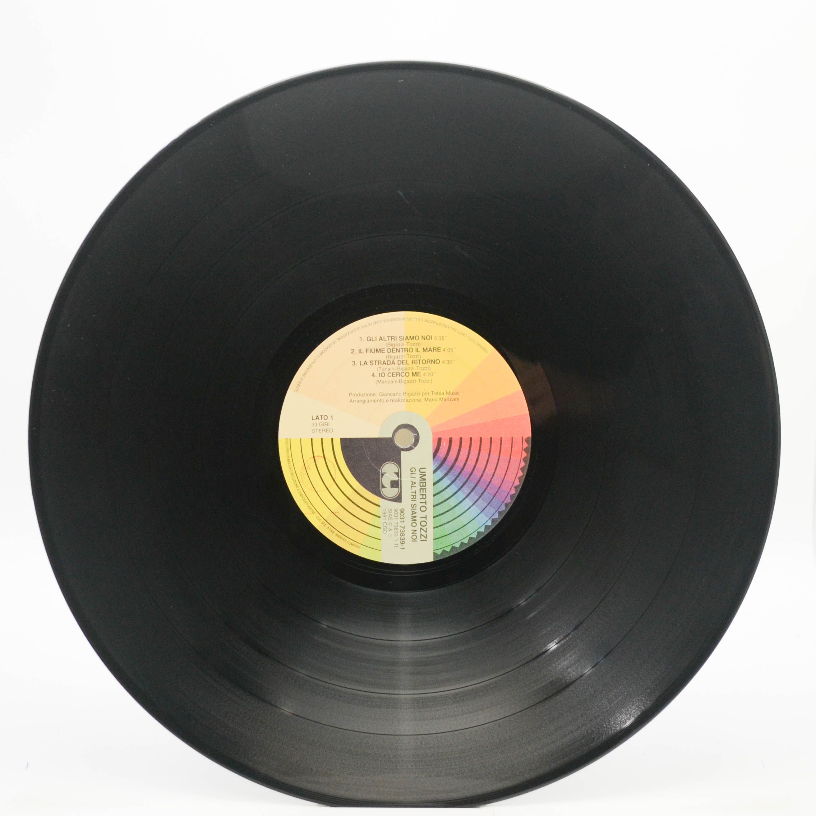 Umberto Tozzi — Gli Altri Siamo Noi, 1991