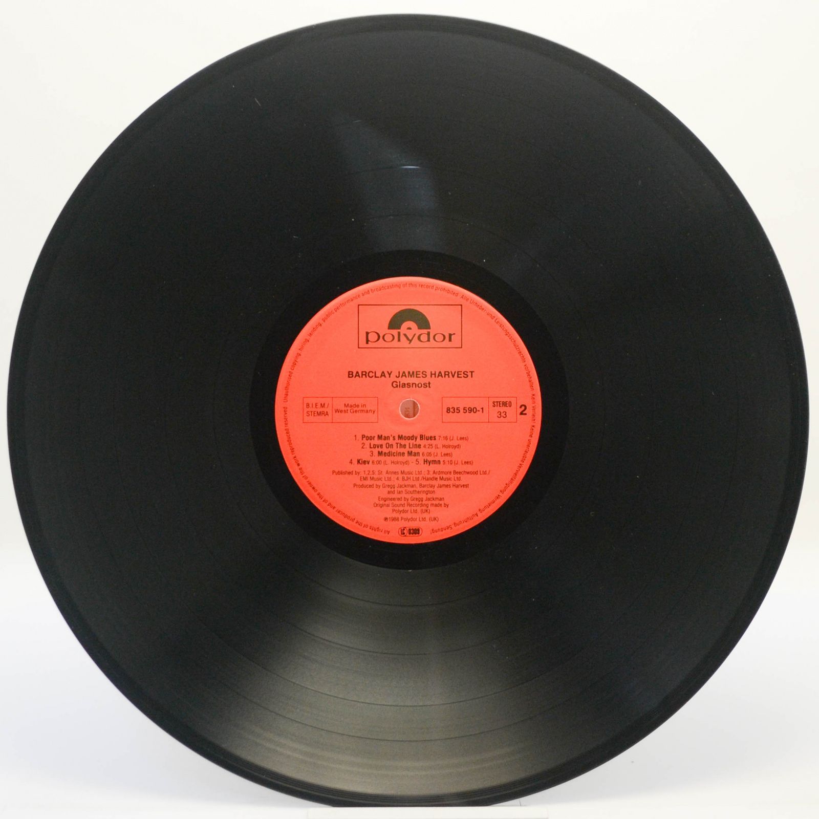 Barclay James Harvest — Glasnost, 1988