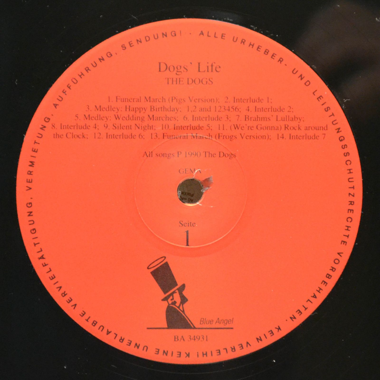 Dogs — Dogs' Life, 1990