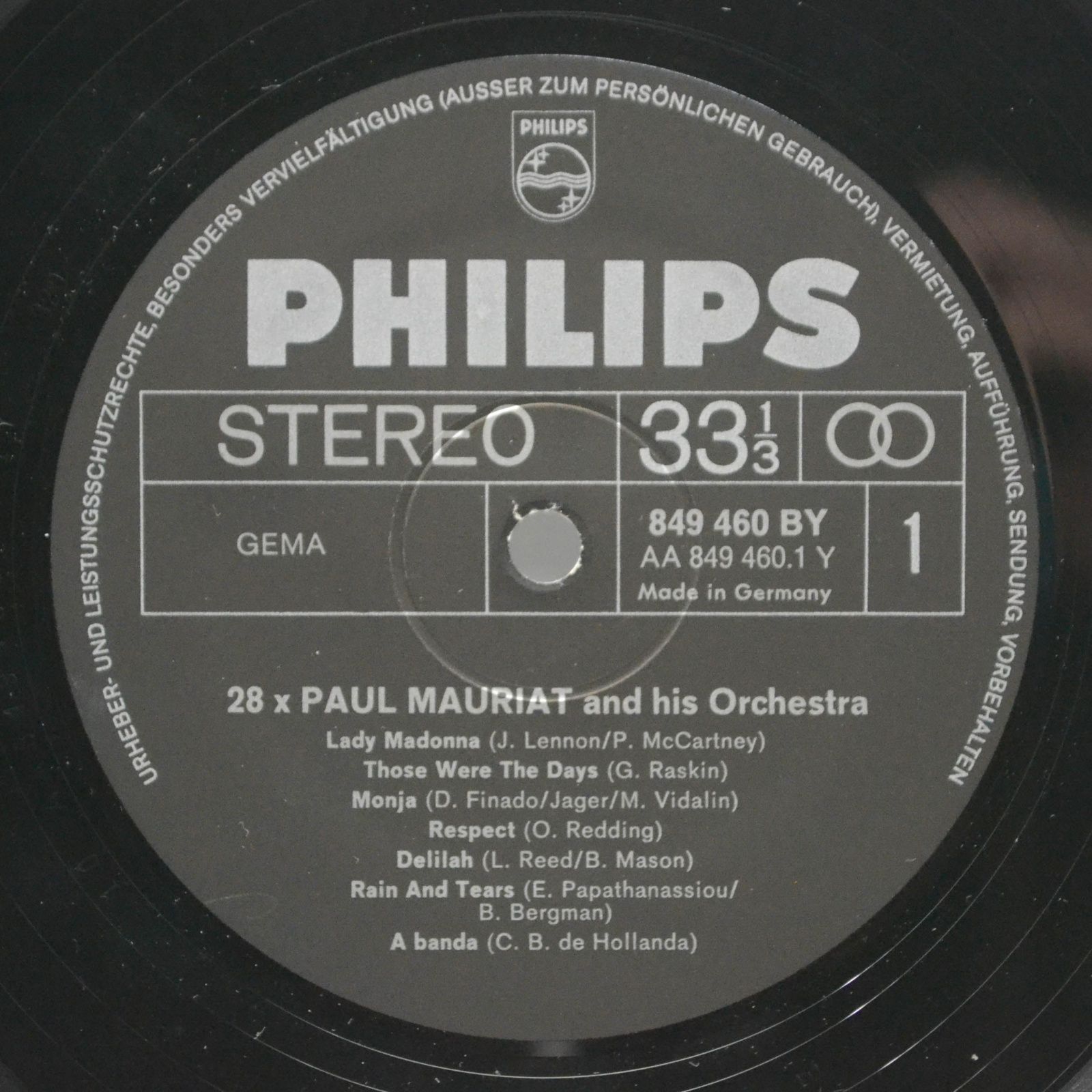 Paul Mauriat — 28 x Paul Mauriat (2LP), 1969