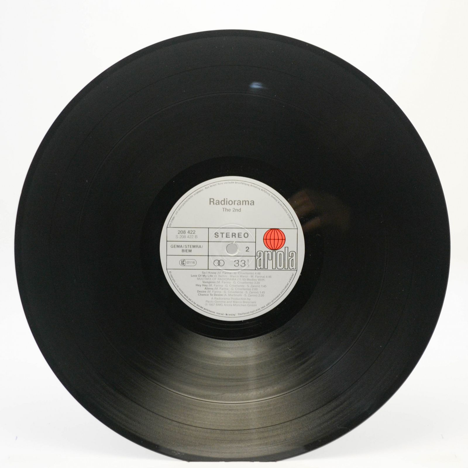 Radiorama — The Second, 1987