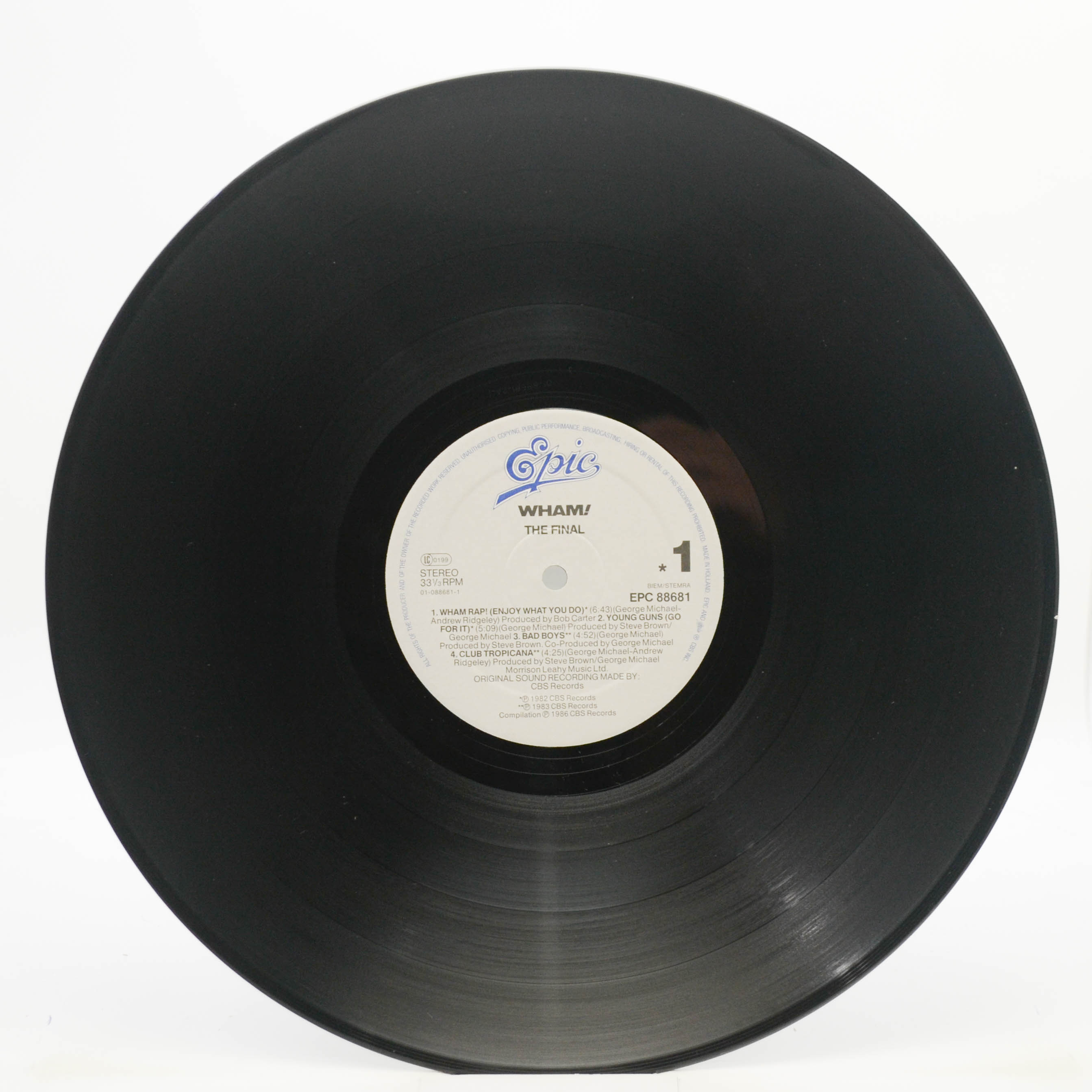 Wham! — The Final (2LP), 1986