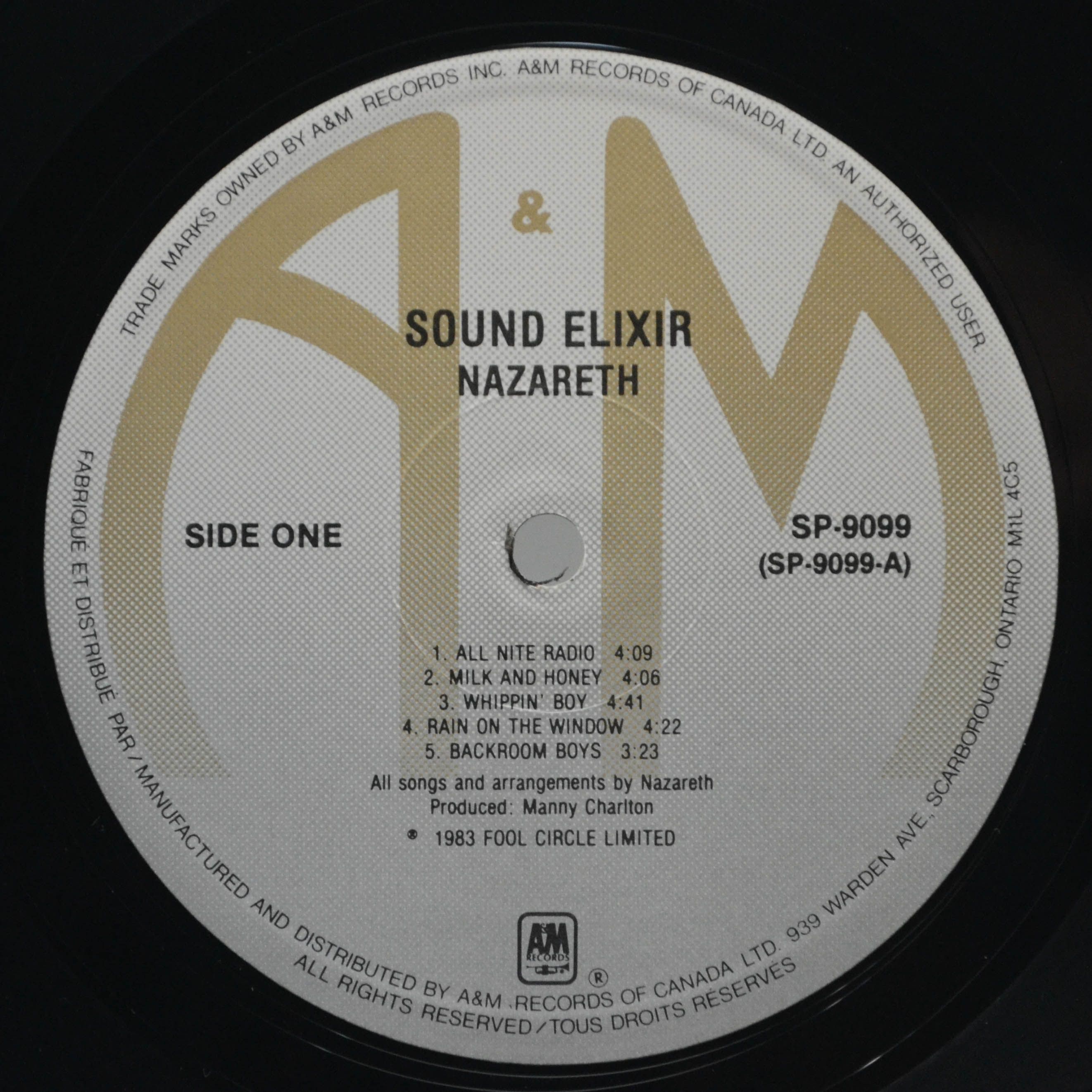 Nazareth — Sound Elixir, 1983