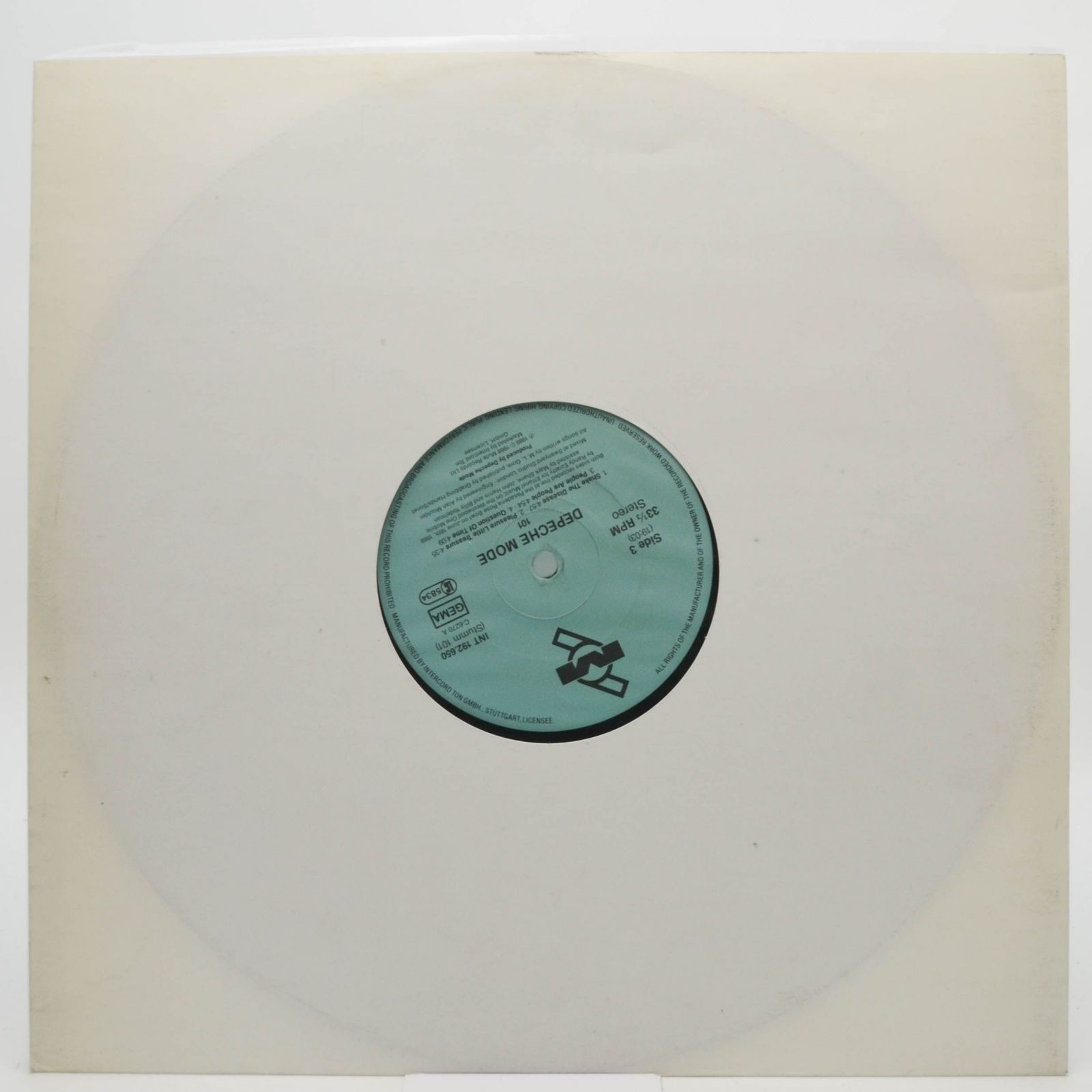 Depeche Mode — 101 (2LP), 1989