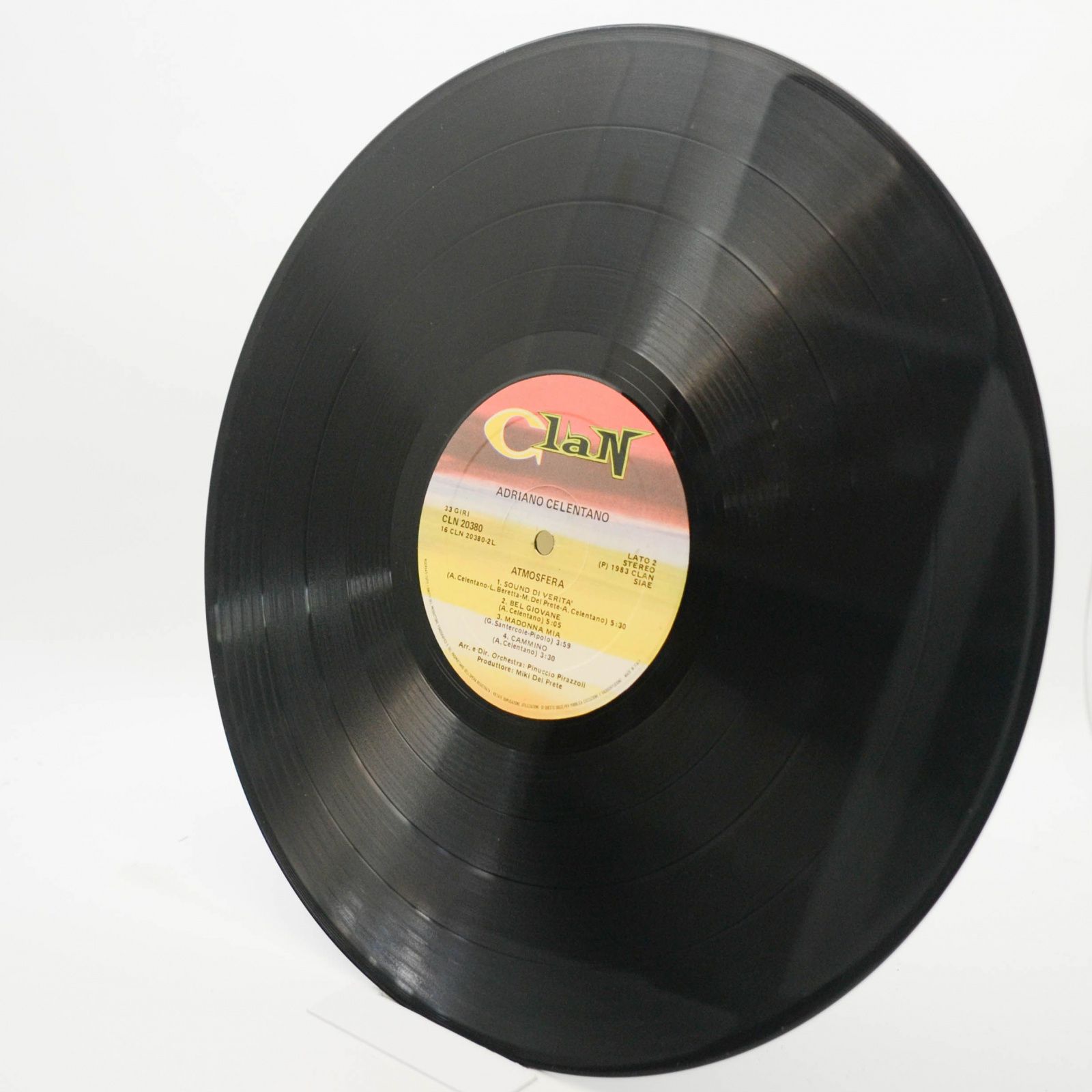 Adriano Celentano — Atmosfera (1-st, Italy, Clan), 1983