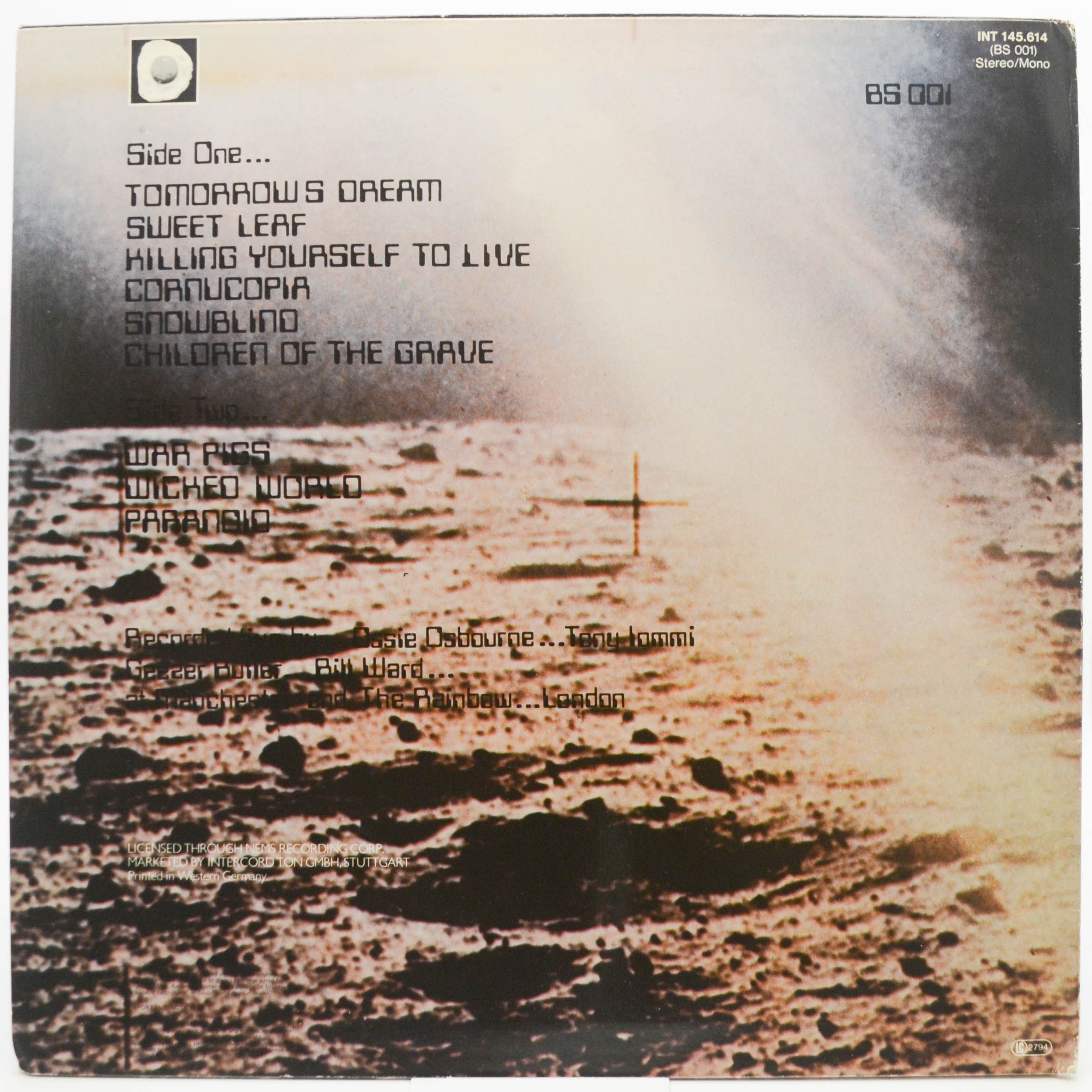 Black Sabbath — Live At Last, 1980