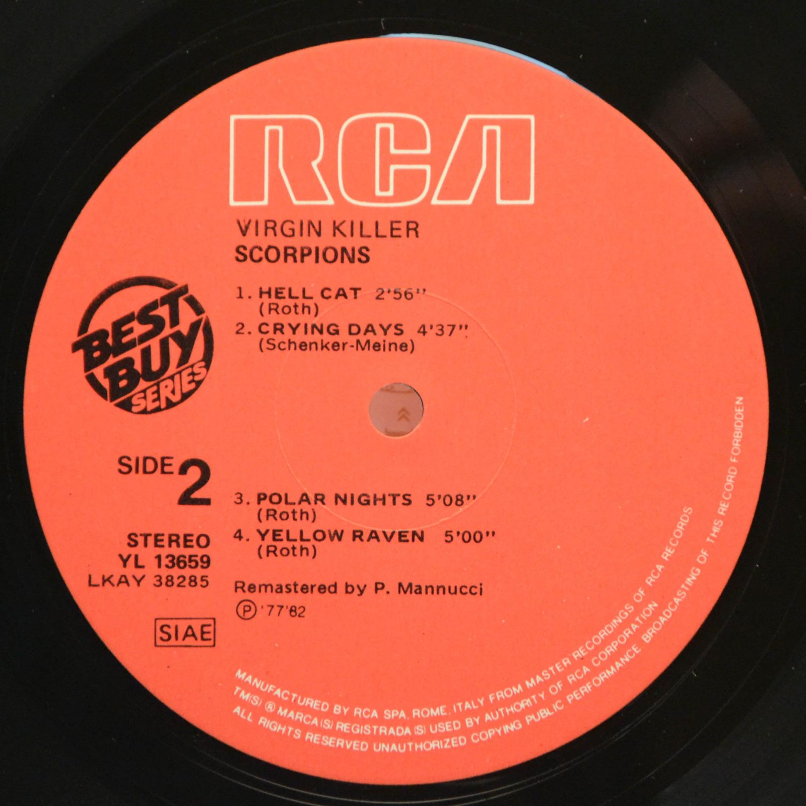 Scorpions — Virgin Killer, 1976