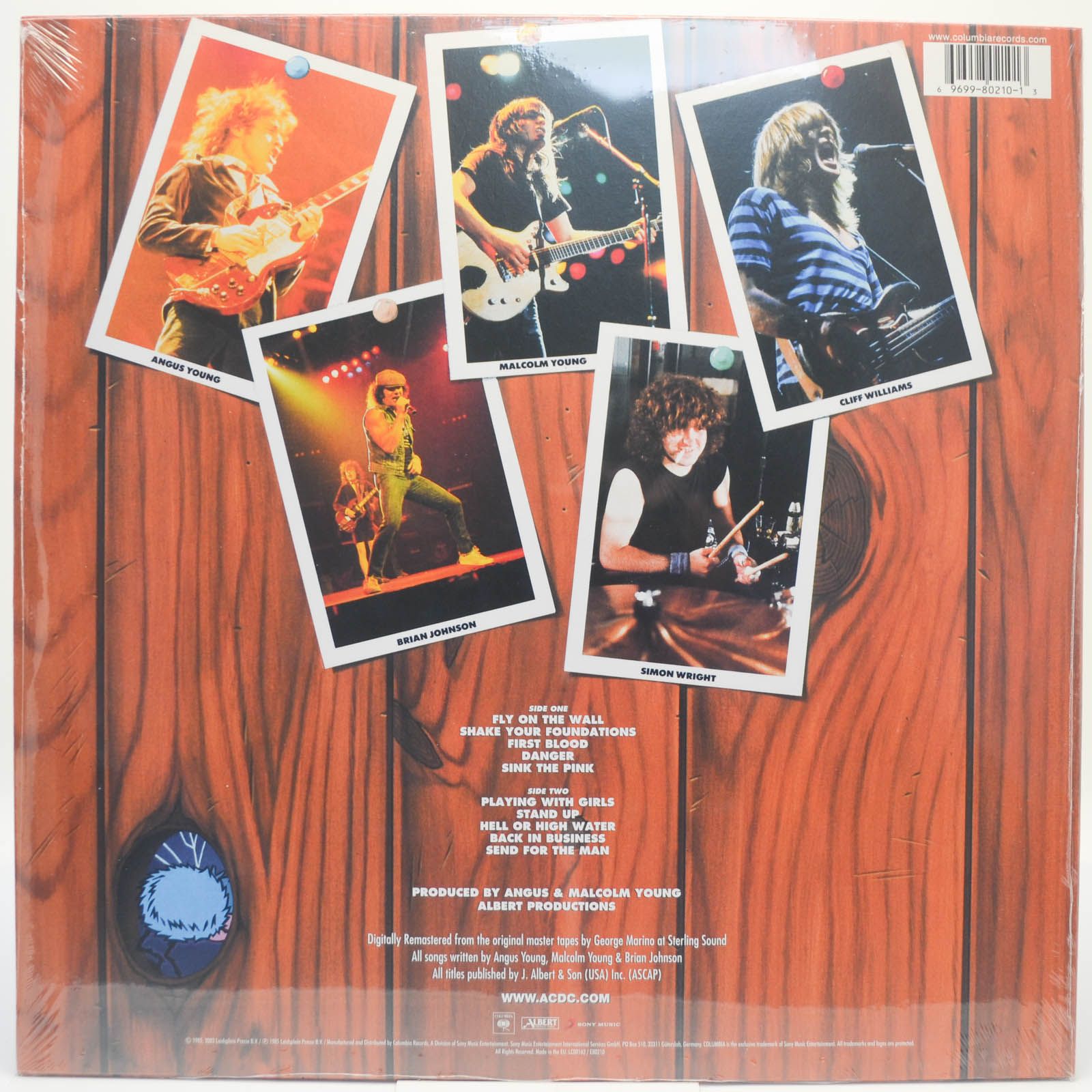 AC/DC — Fly On The Wall, 1985