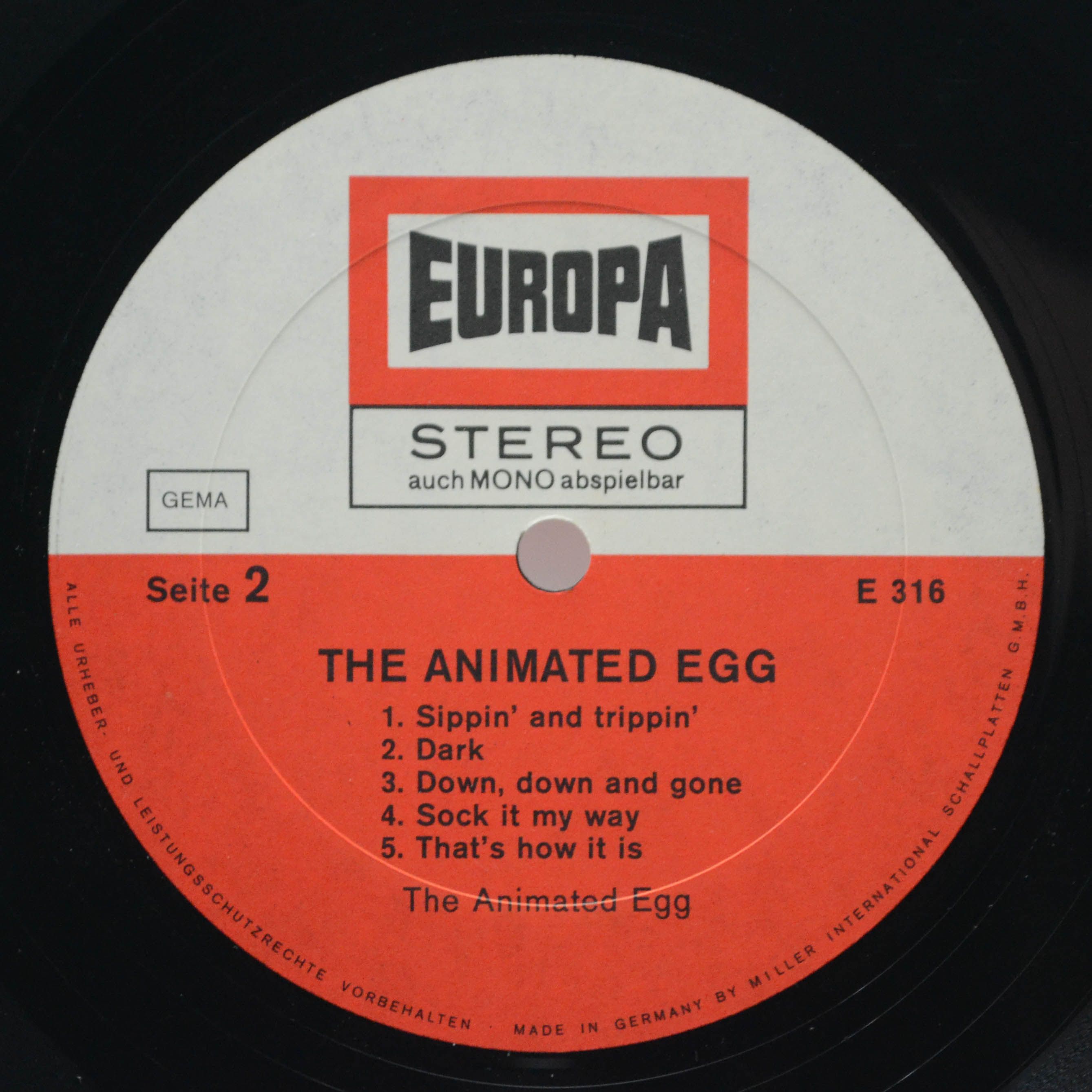 Animated Egg — The Animated Egg, 1969