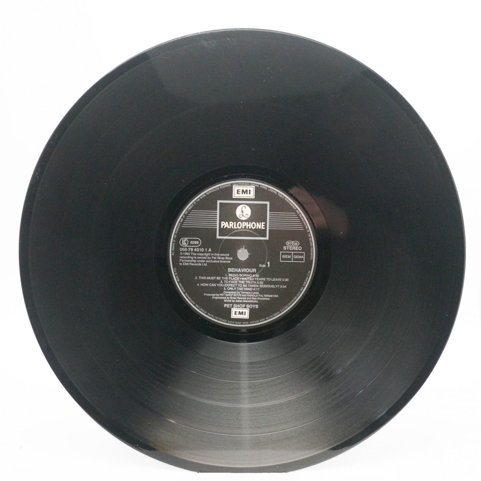 Pet Shop Boys — Behaviour, 1990