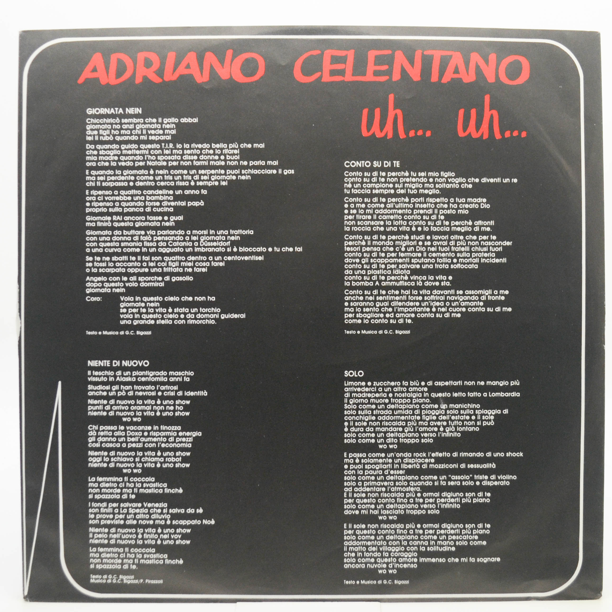 Adriano Celentano — Uh… Uh…, 1982