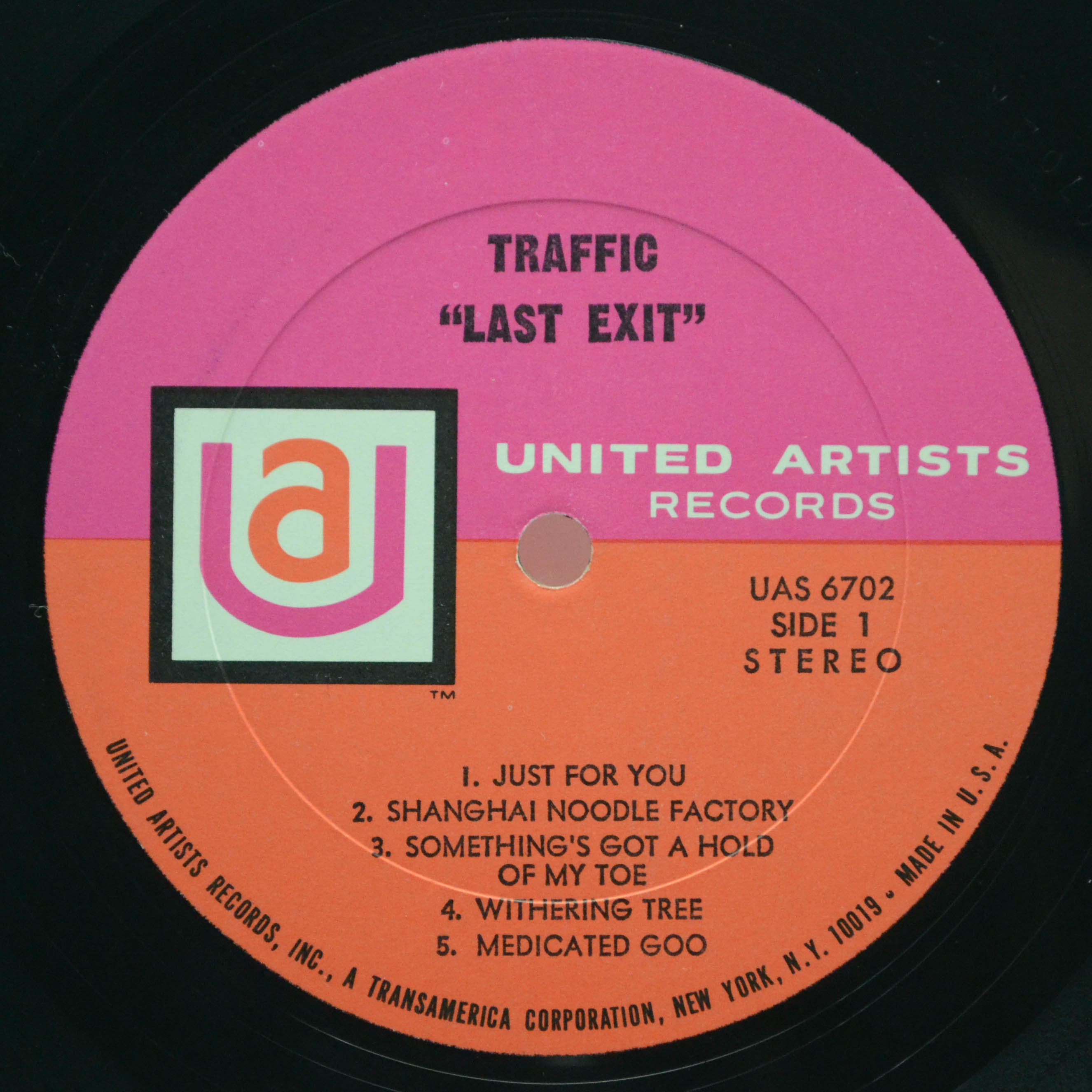 Traffic — Last Exit (USA), 1969