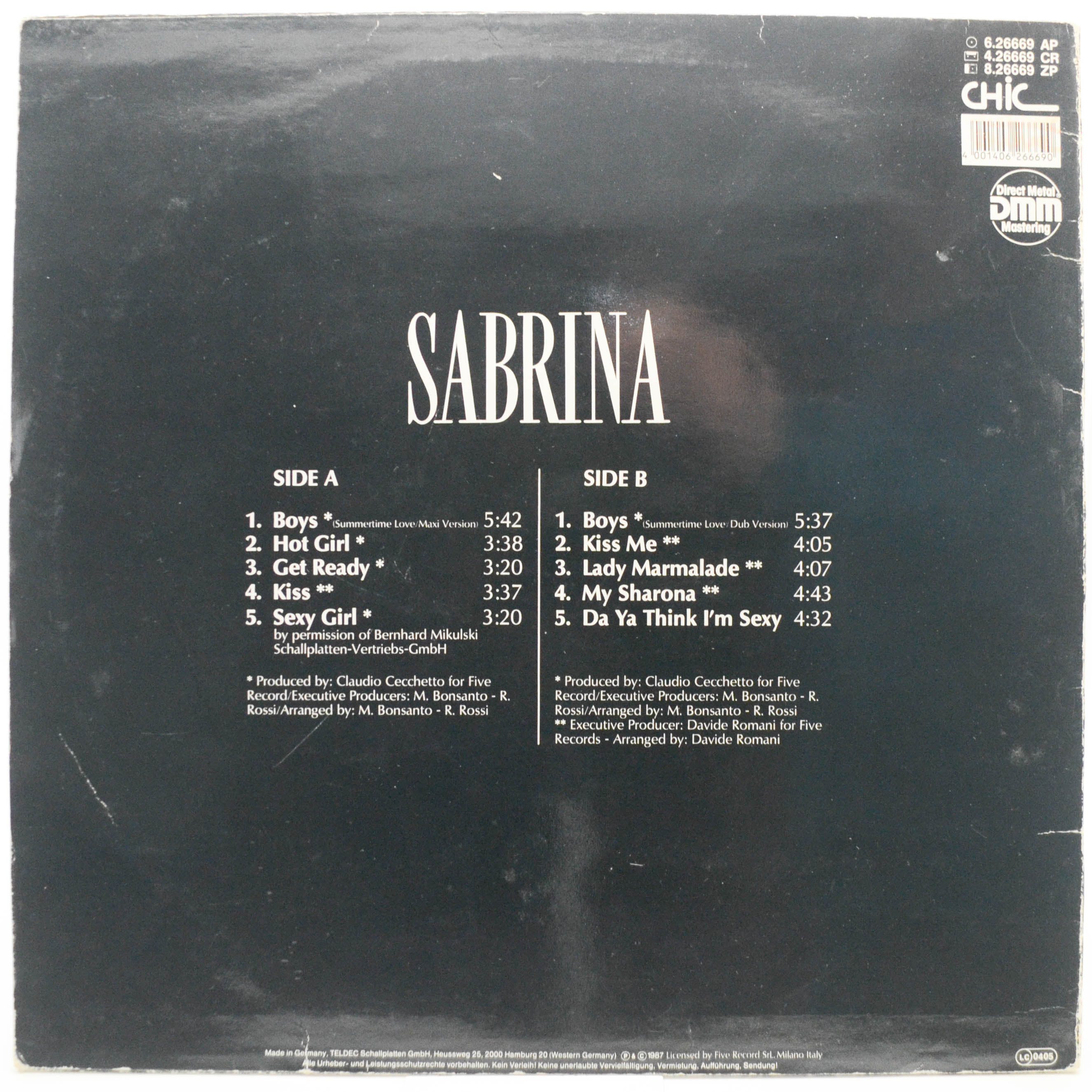 Sabrina — Sabrina, 1987