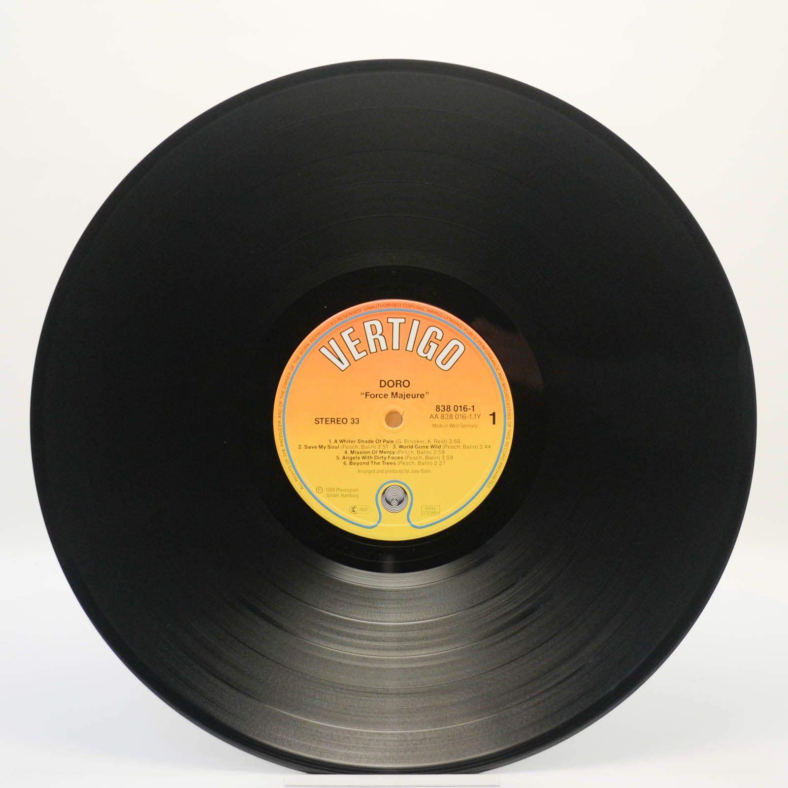 Doro — Force Majeure, 1989