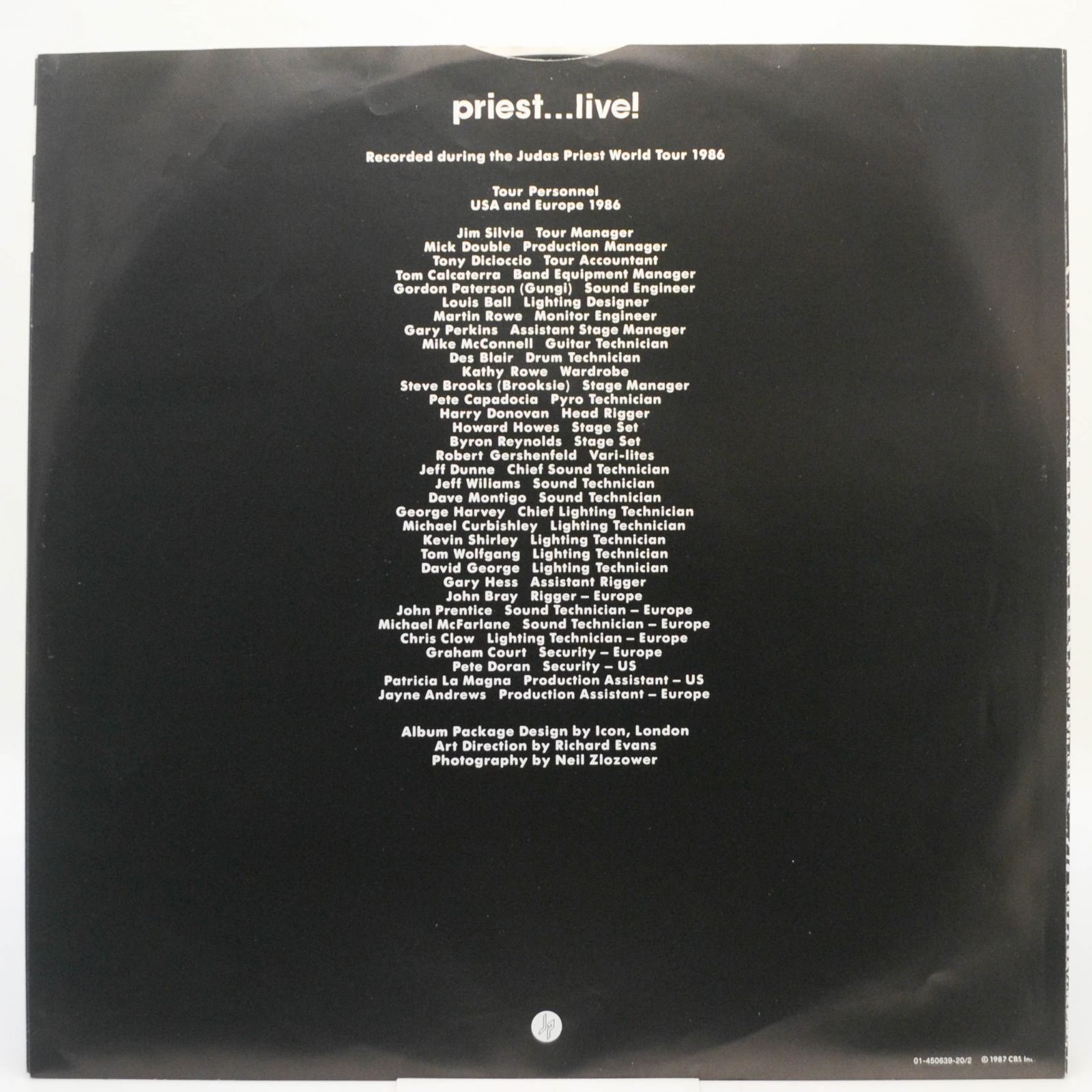 Judas Priest — Priest...Live! (2LP), 1975