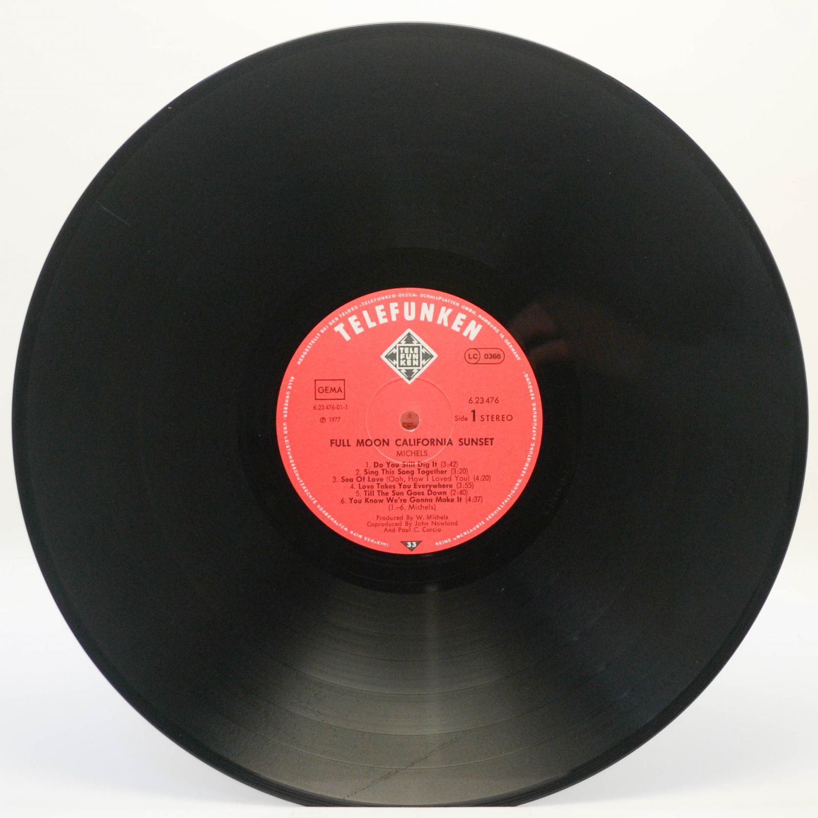 Michels — Full Moon California Sunset, 1978