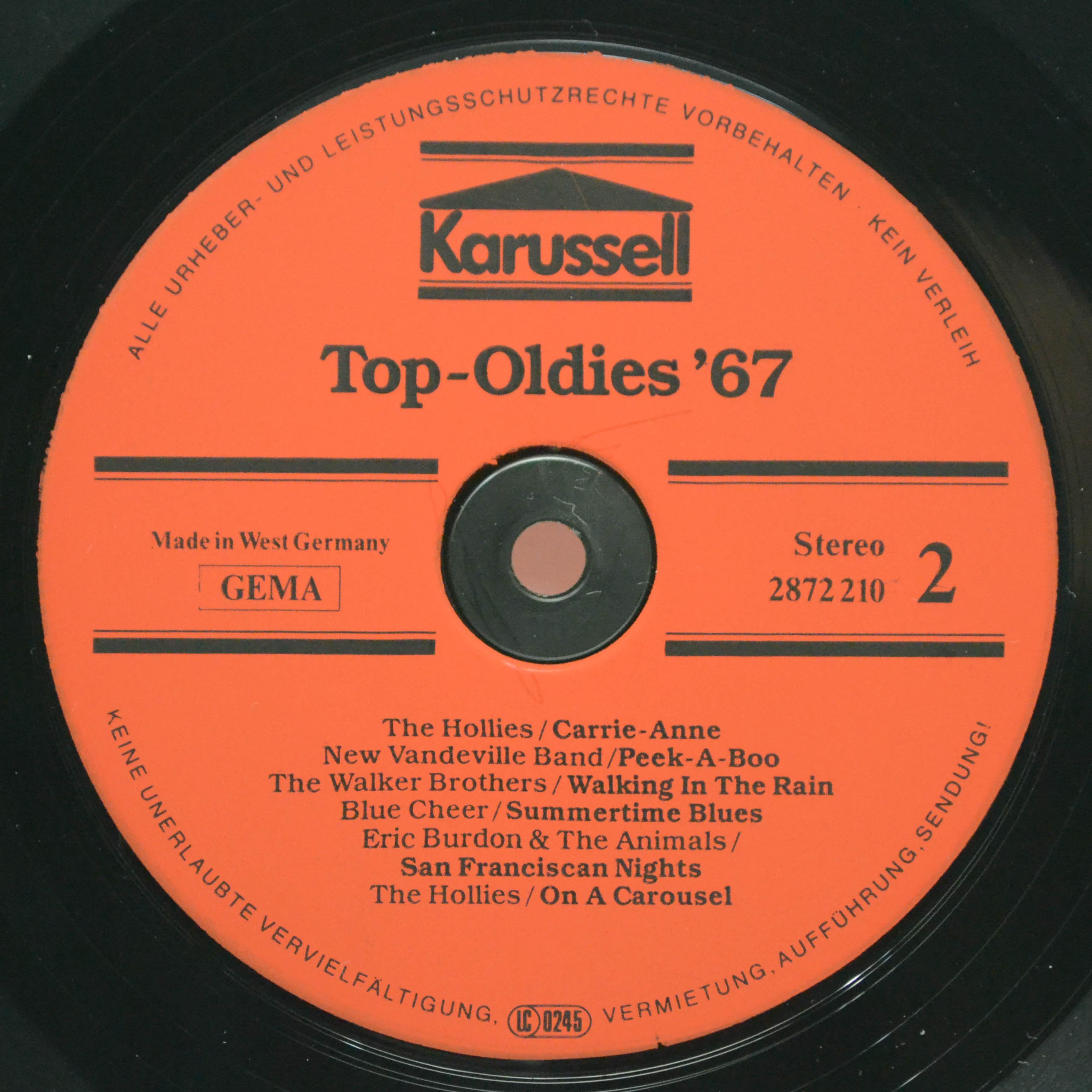 Various — 67er Top Oldies, 1976