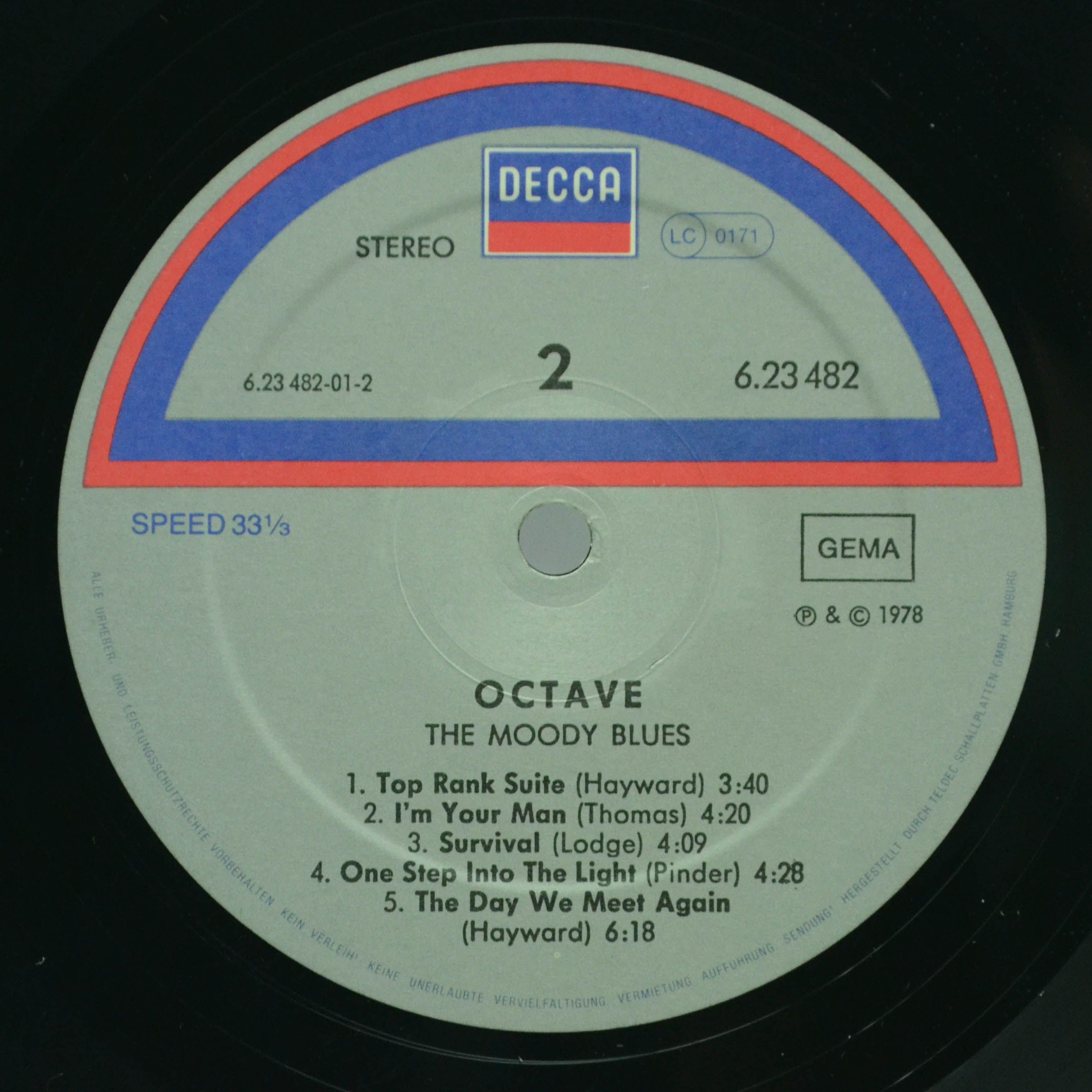 Moody Blues — Octave, 1978