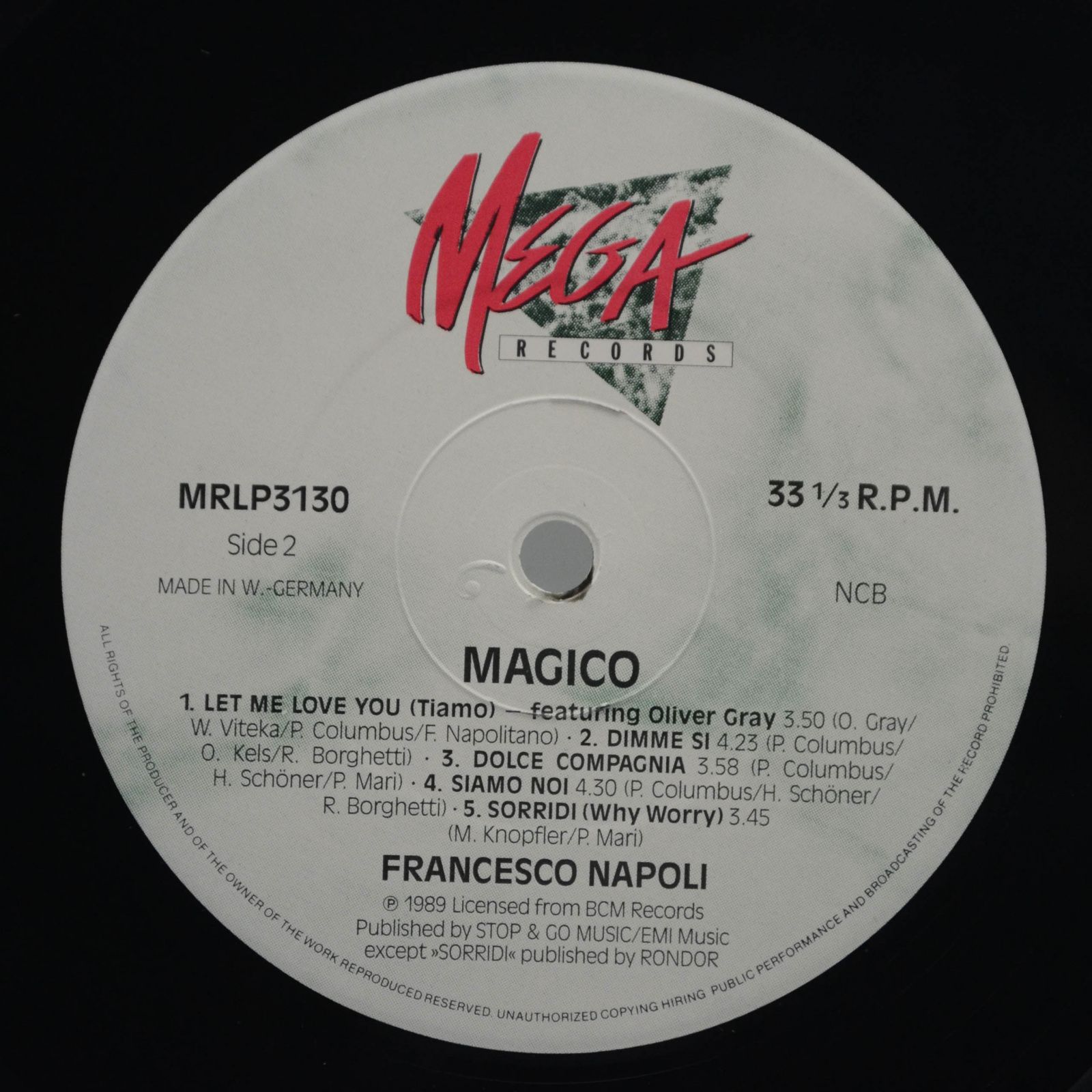 Francesco Napoli — Magico, 1988
