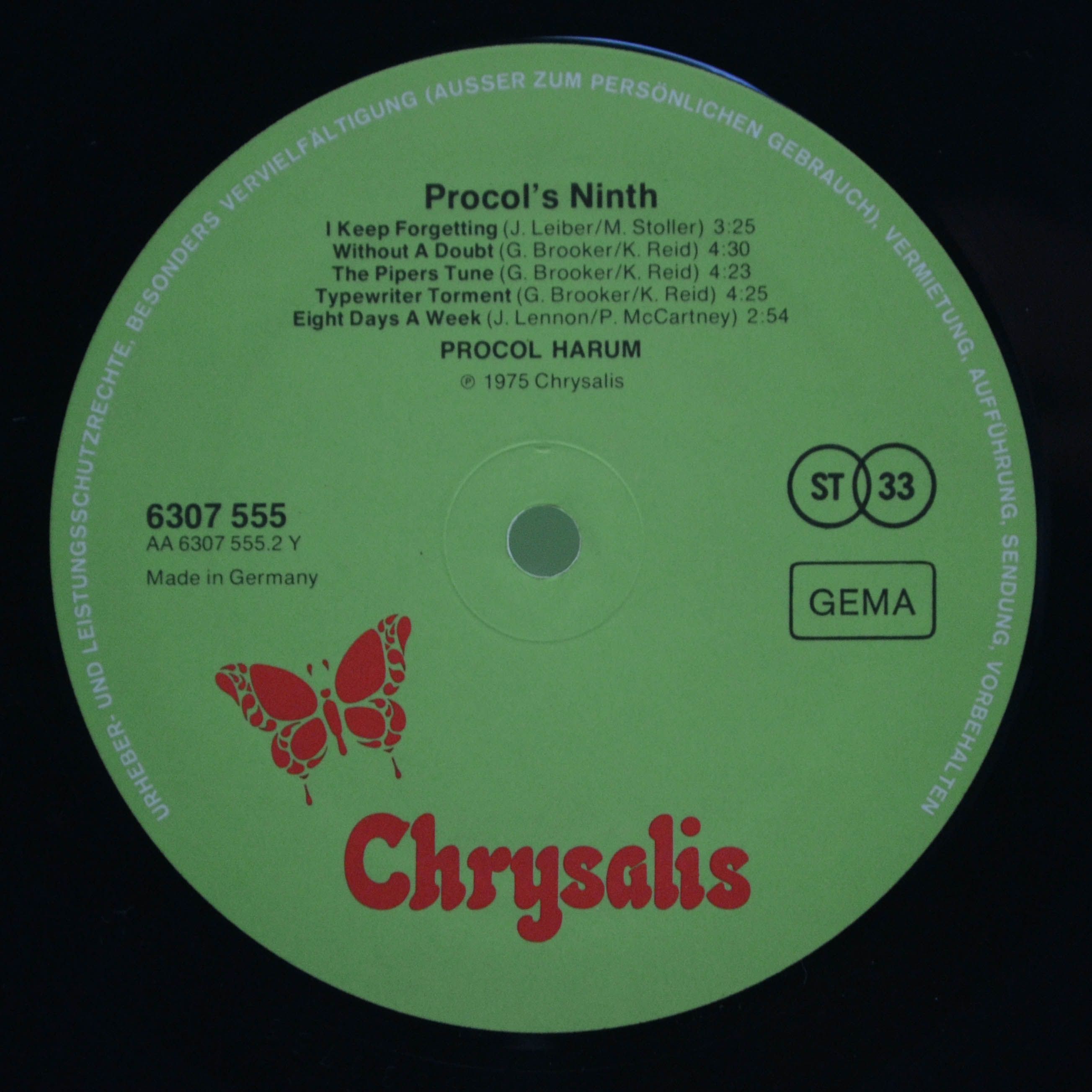 Procol Harum — Procol's Ninth, 1975