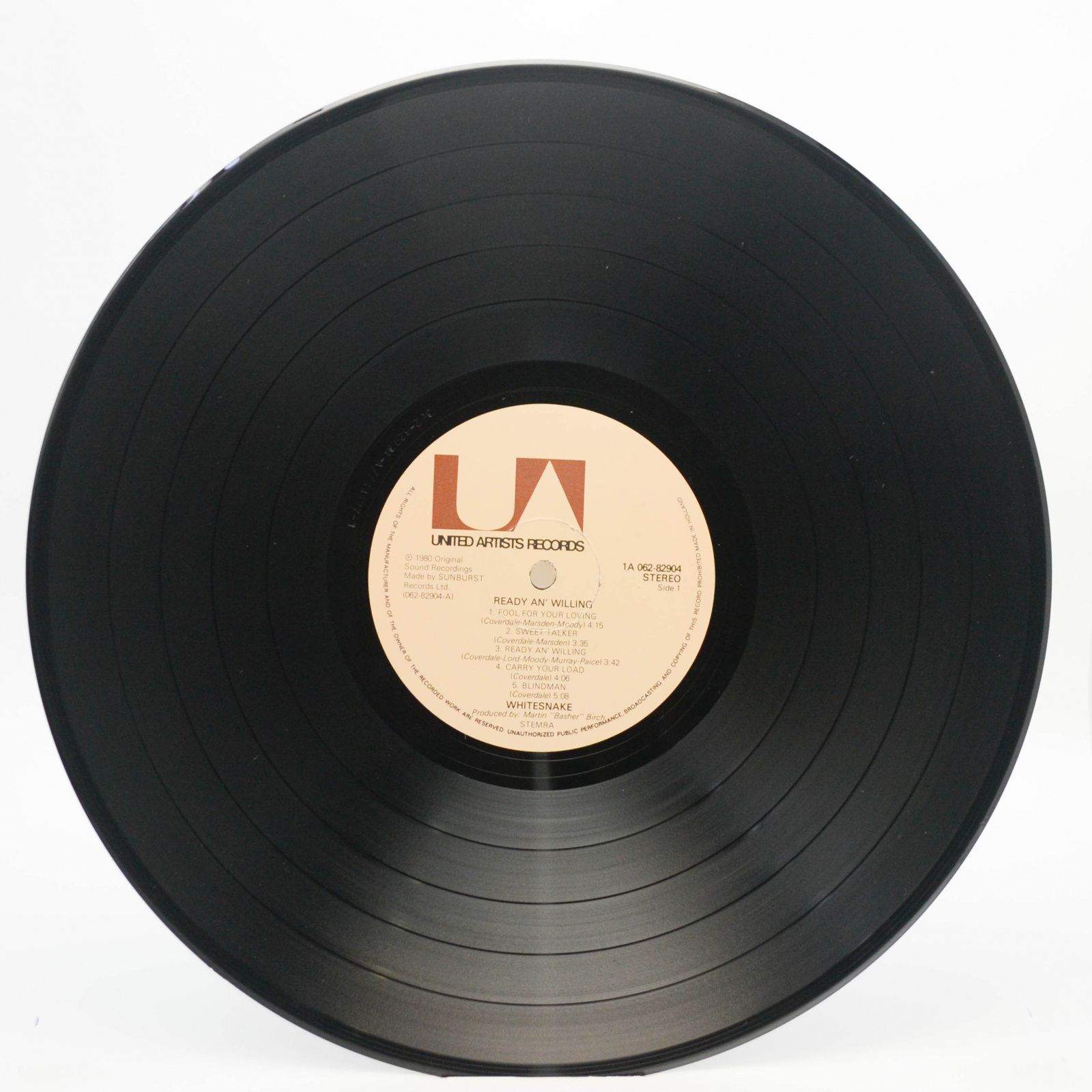 Whitesnake — Ready An' Willing, 1980