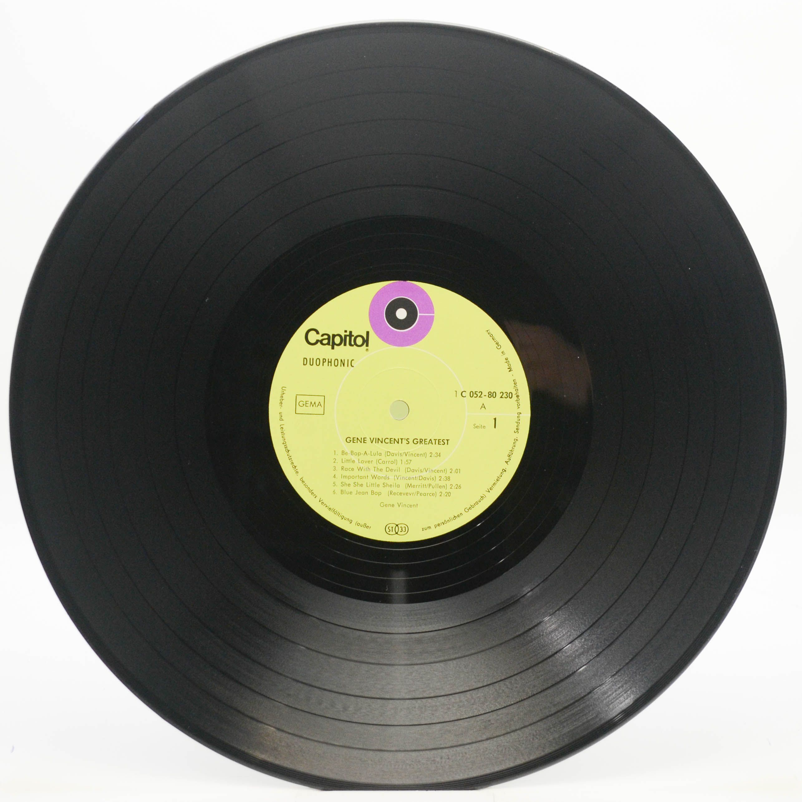 Gene Vincent — Gene Vincent's Greatest!, 1969