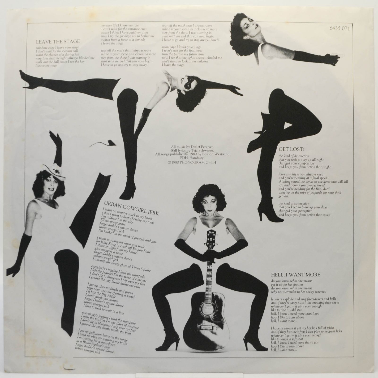 Gillian Scalici — Hell, I Want More, 1980