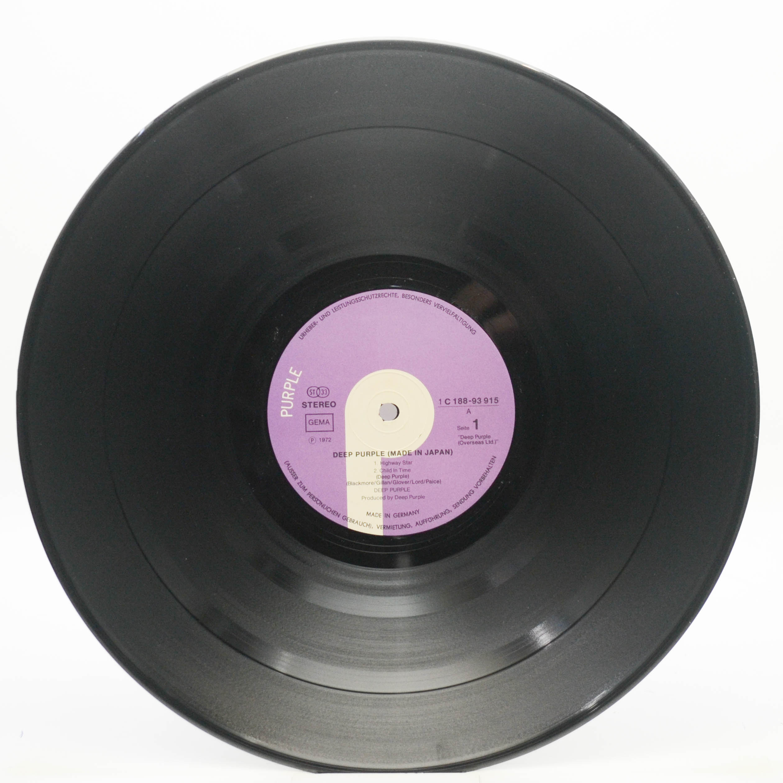 Deep Purple — Made In Japan (2LP), 1972