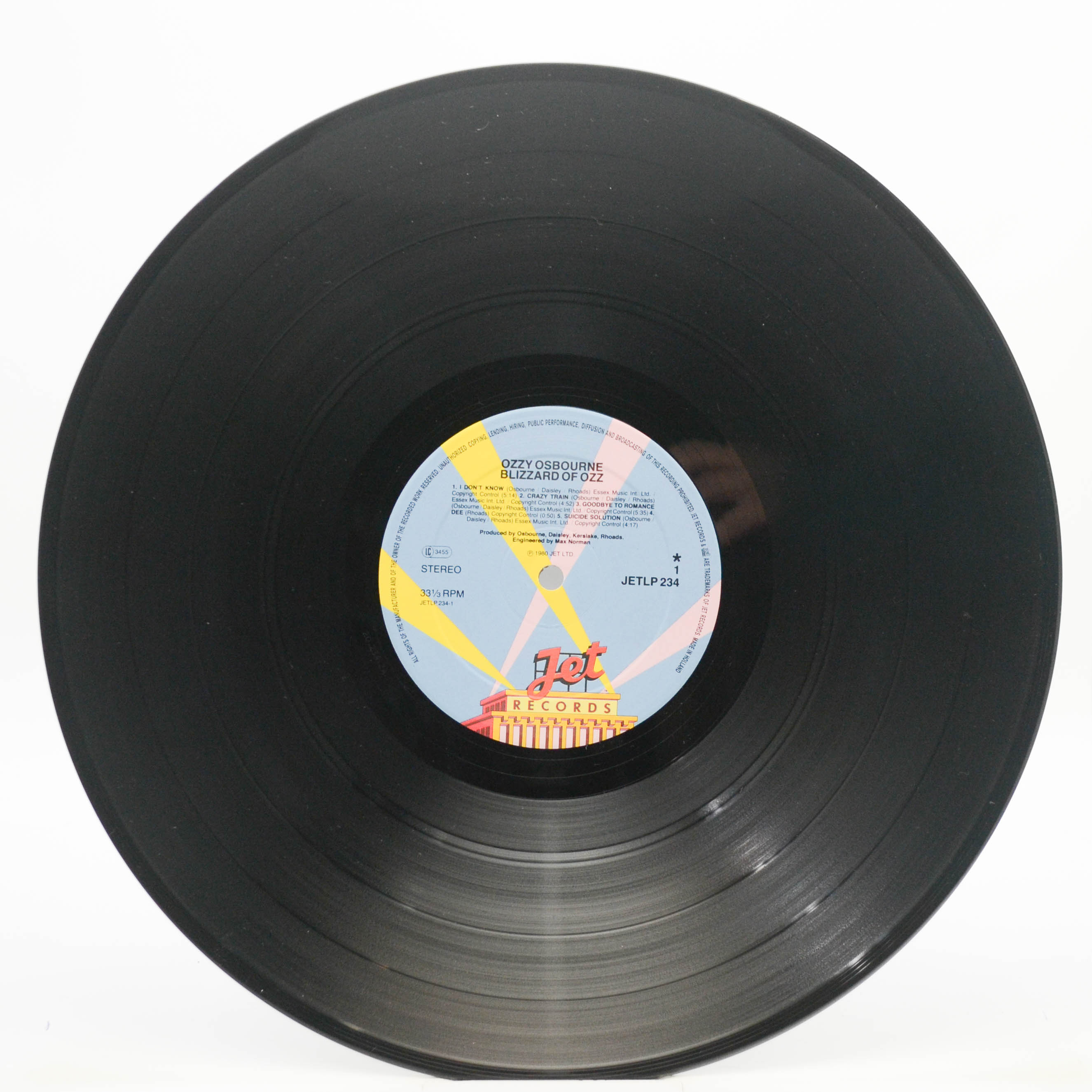 Ozzy Osbourne — Blizzard Of Ozz, 1980