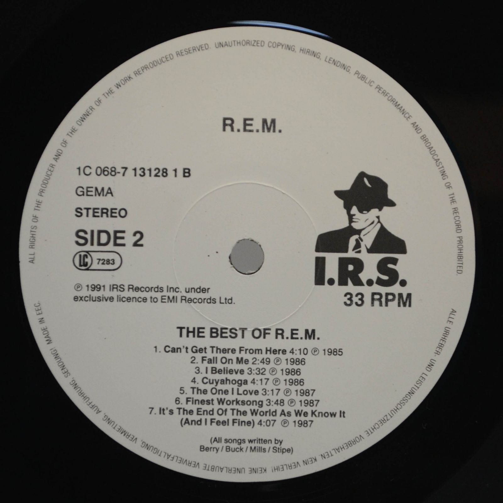 R.E.M. — The Best Of, 1991
