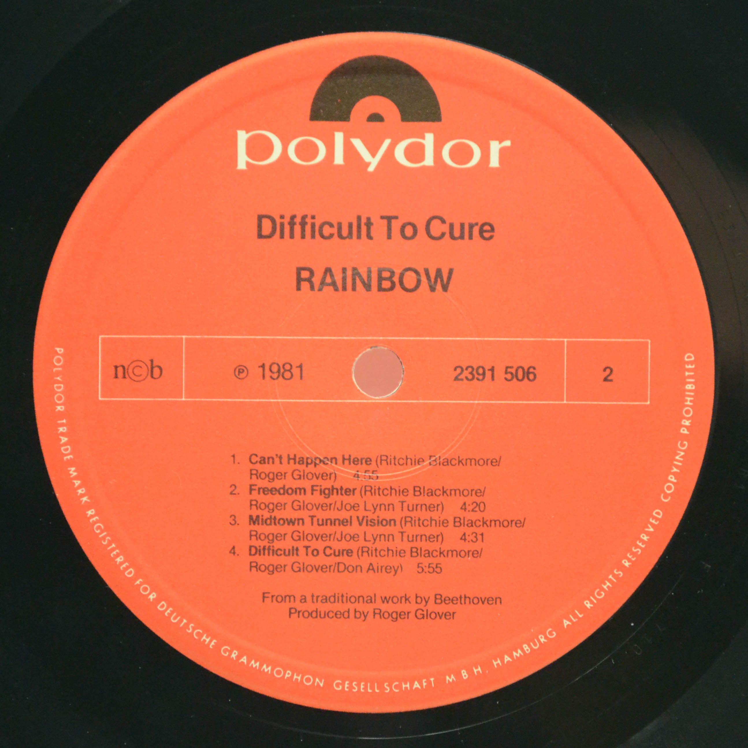 Rainbow — Difficult To Cure, 1981