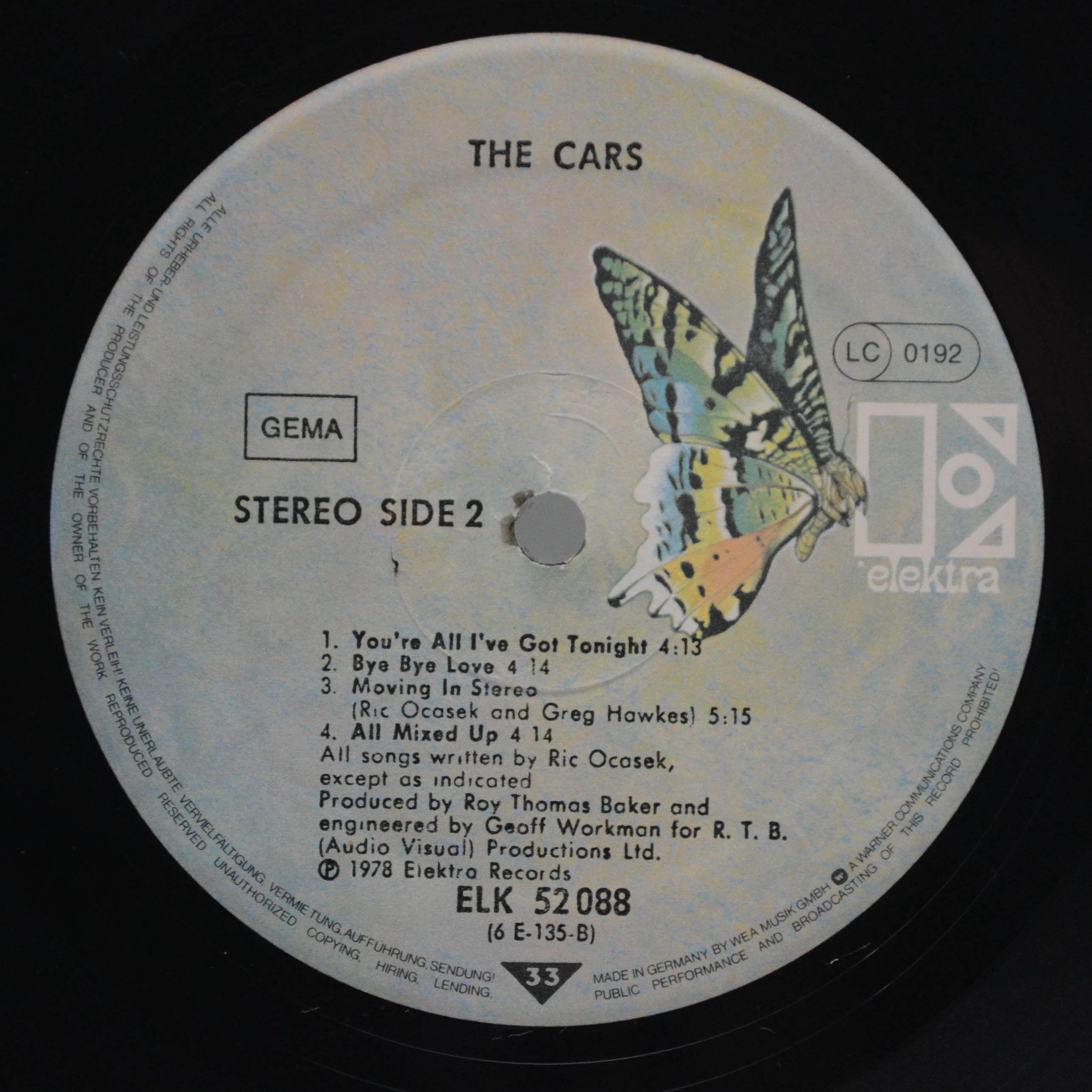 Cars — The Cars, 1978