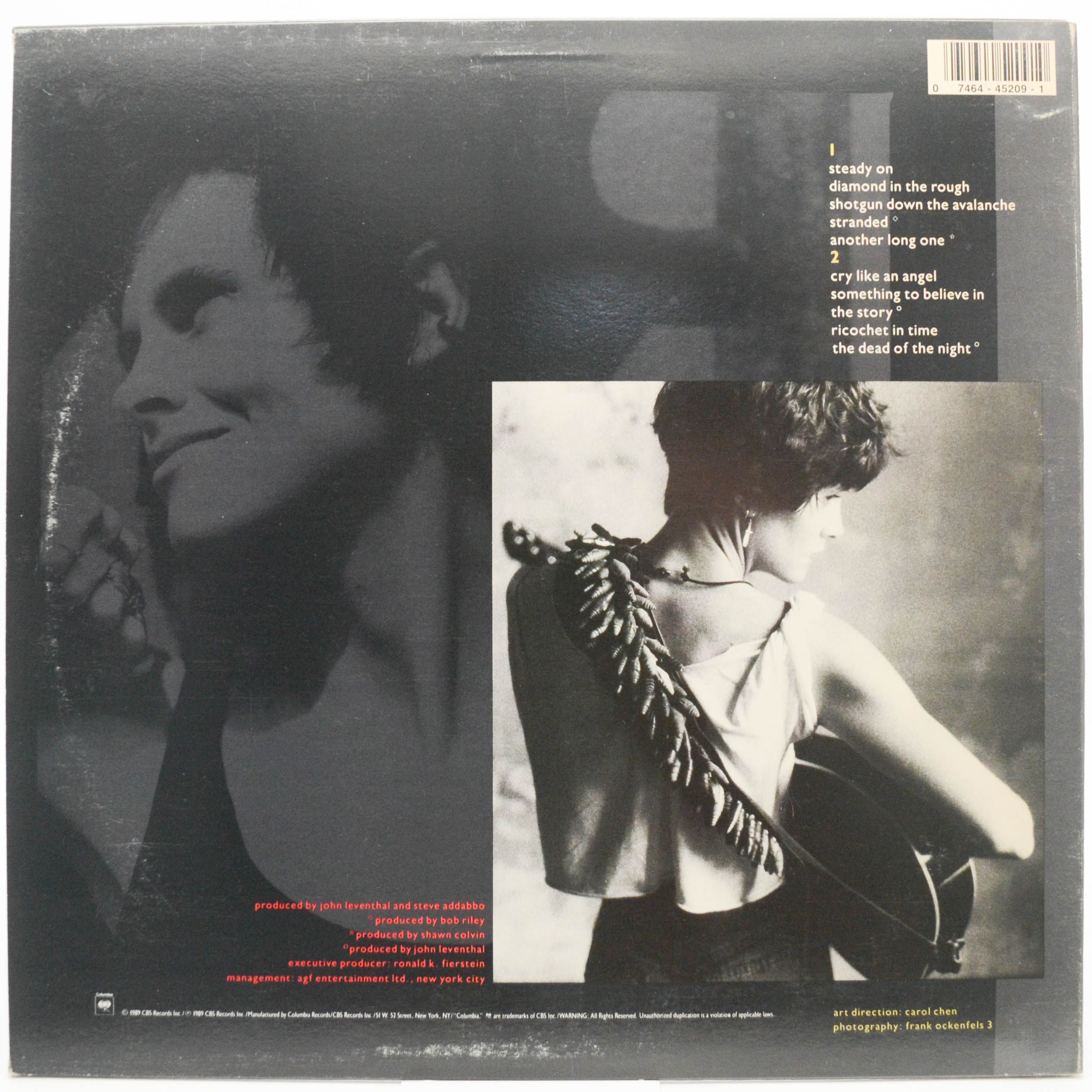 Shawn Colvin — Steady On (1-st, USA), 1989