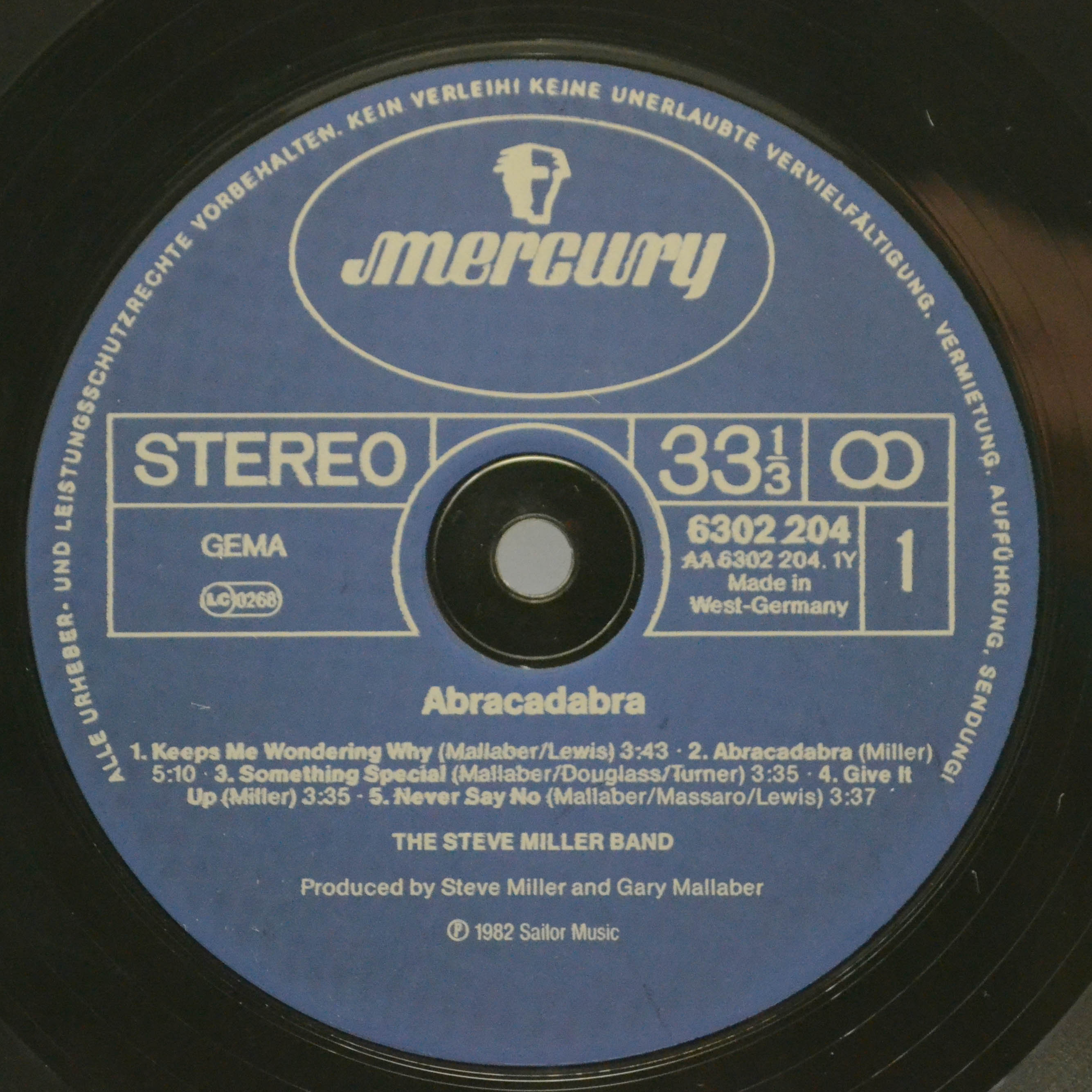 Steve Miller Band — Abracadabra, 1982