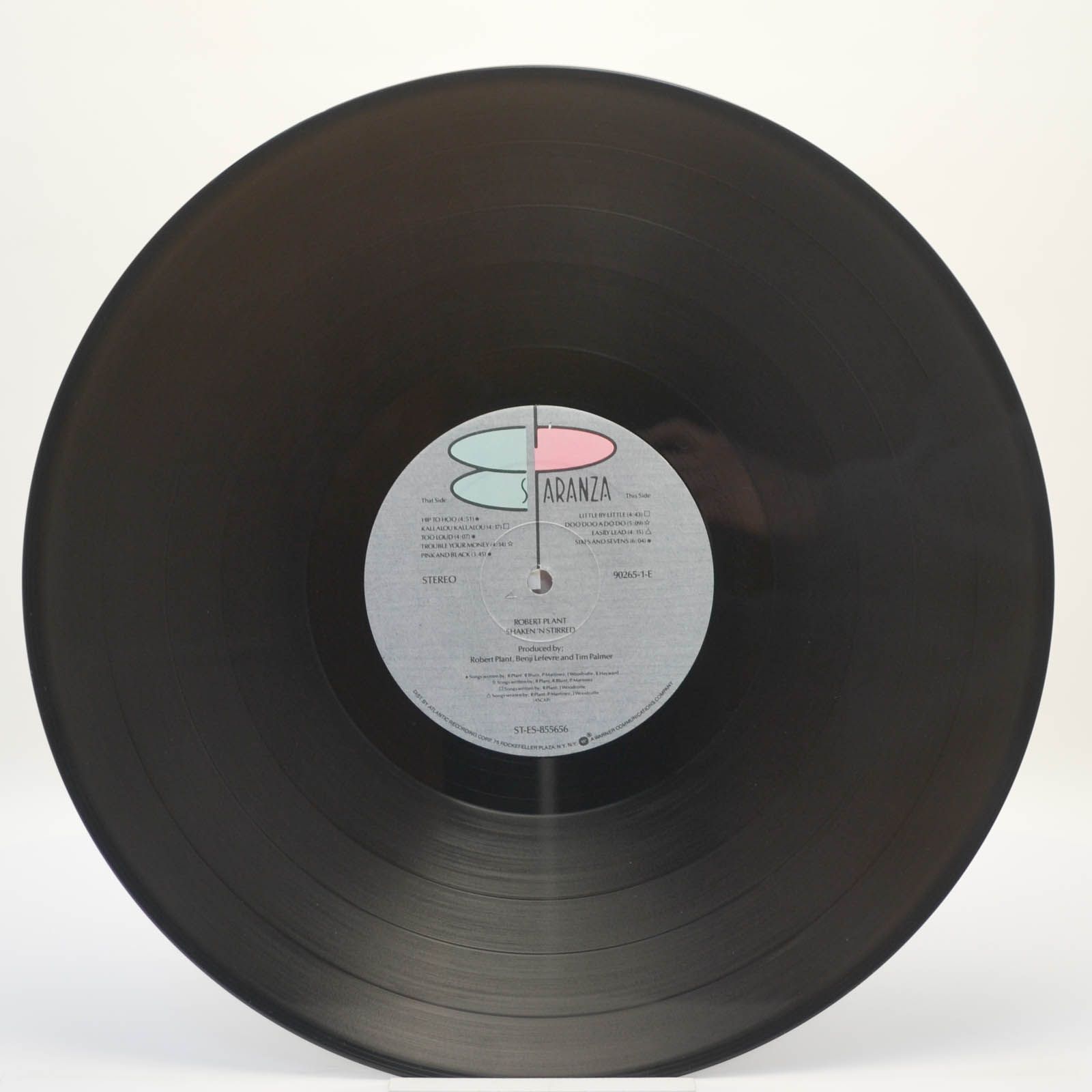 Robert Plant — Shaken 'N' Stirred (USA), 1985