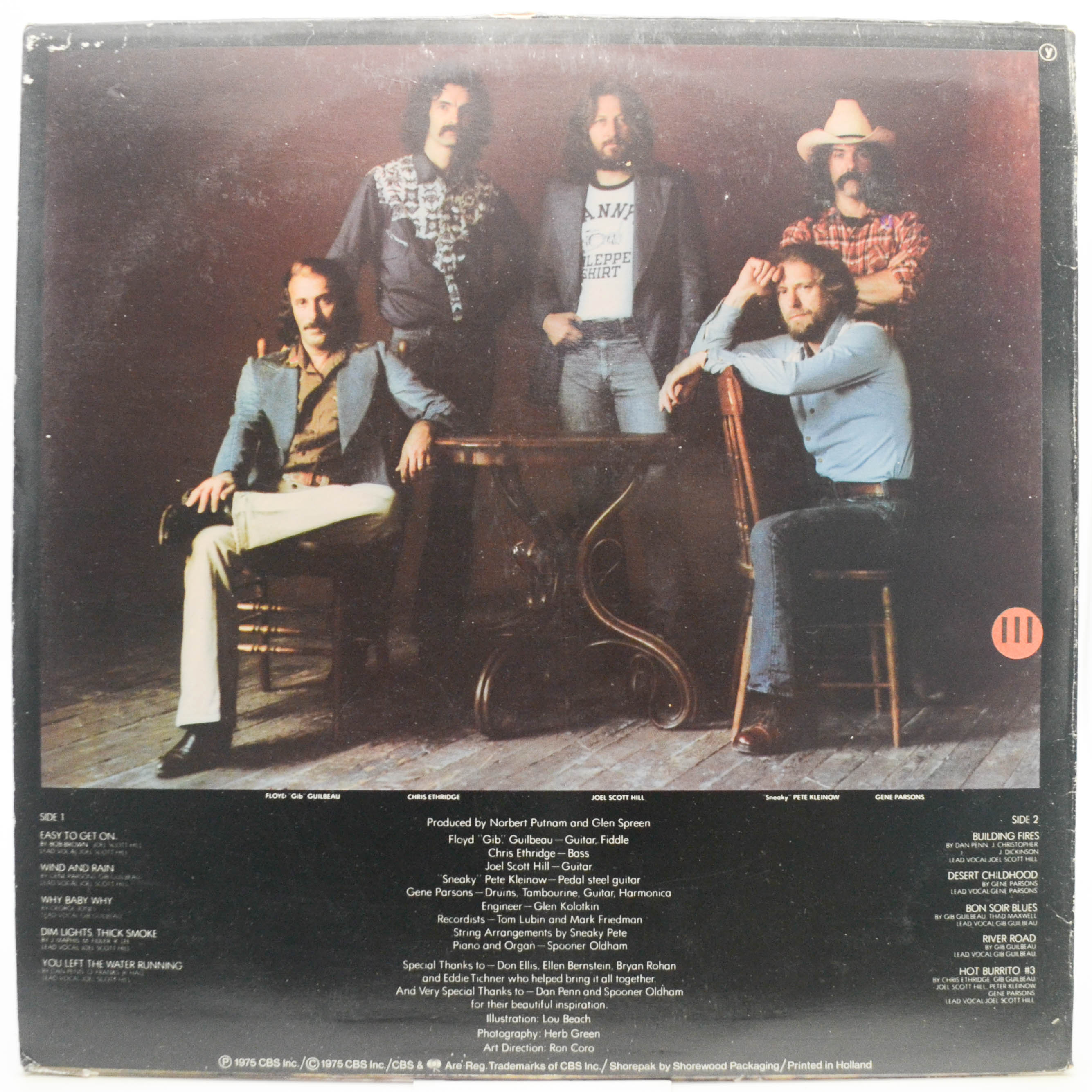 Flying Burrito Bros — Flying Again, 1975