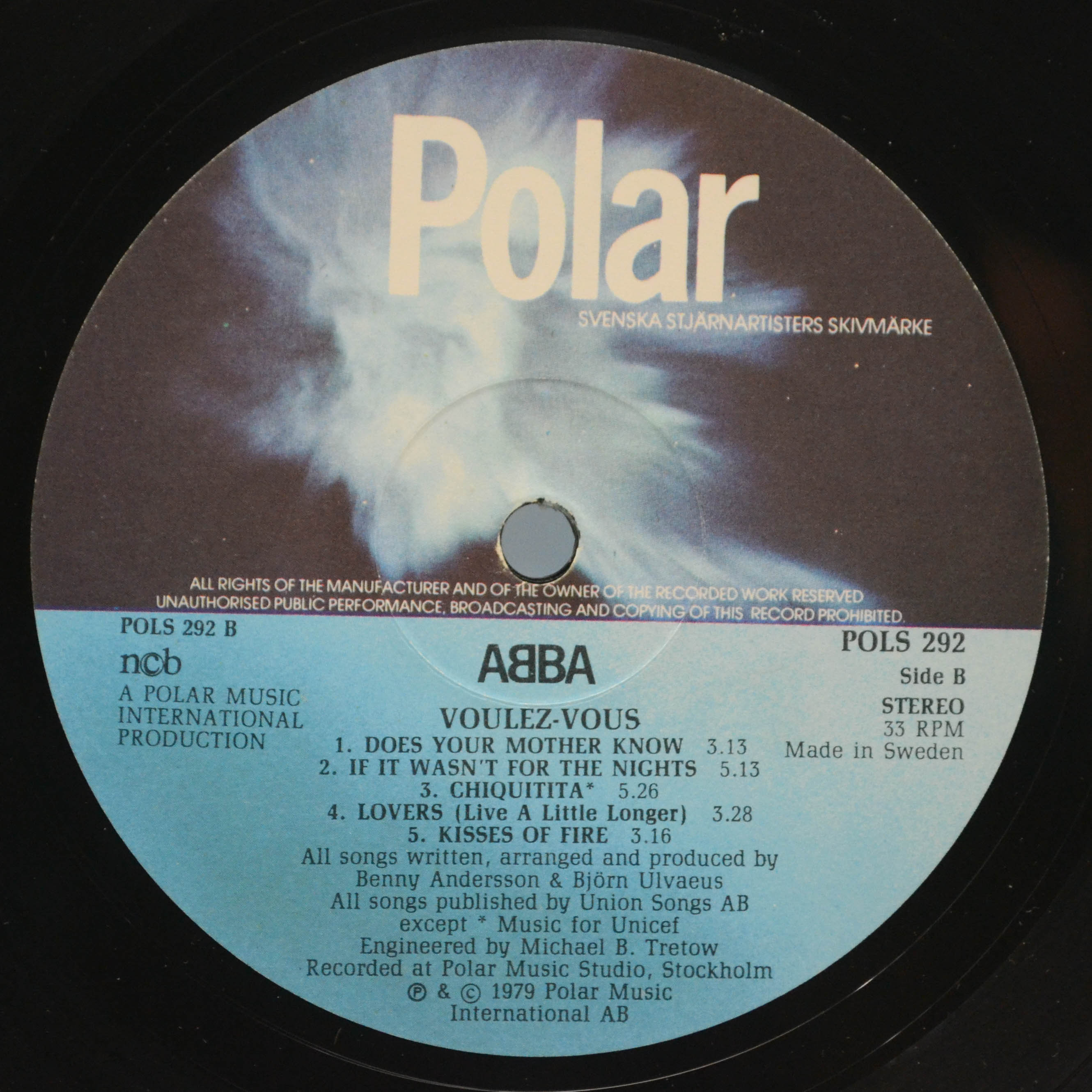 ABBA — Voulez-Vous (1-st, Sweden), 1979