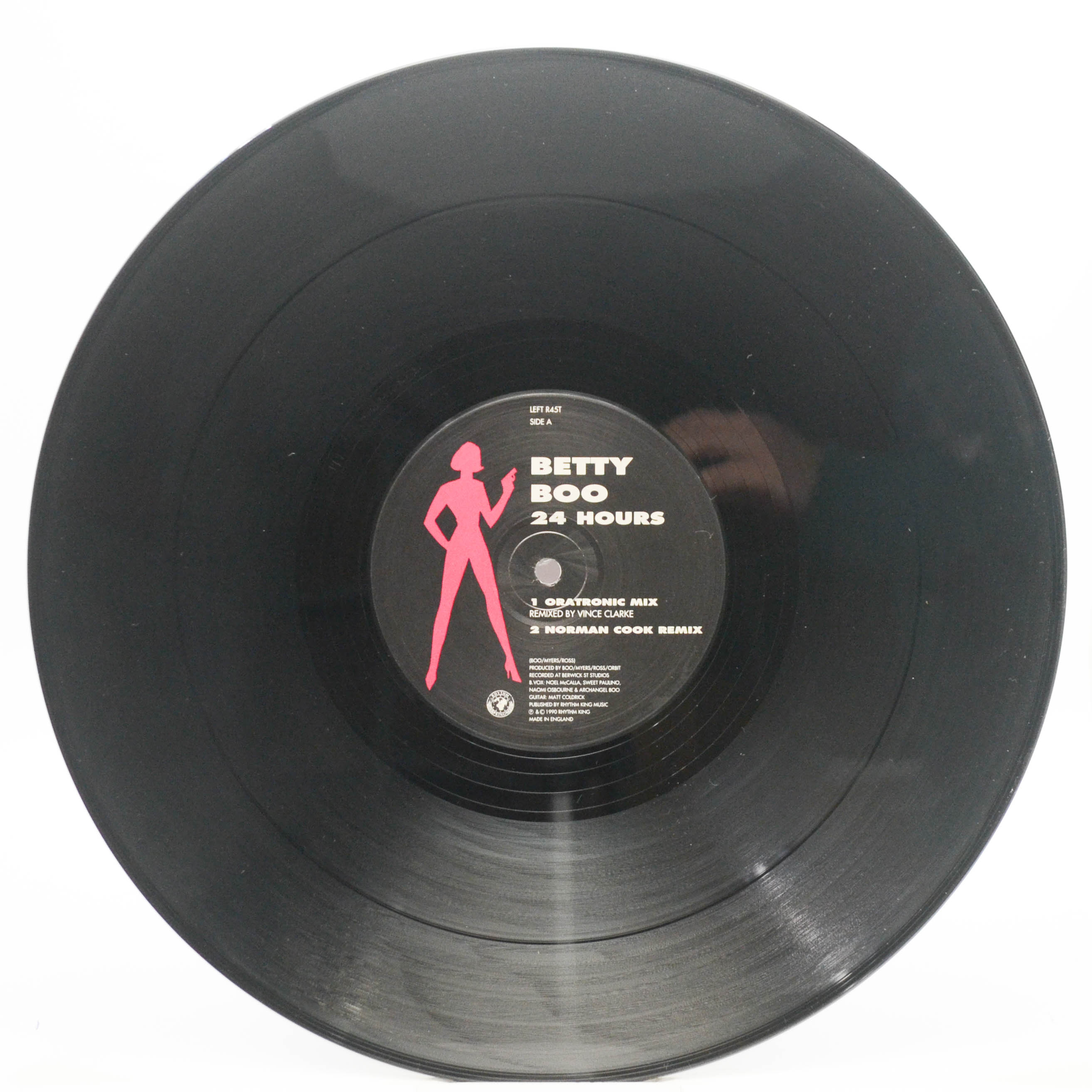 Betty Boo — 24 Hours (The Remixes) (UK), 1990