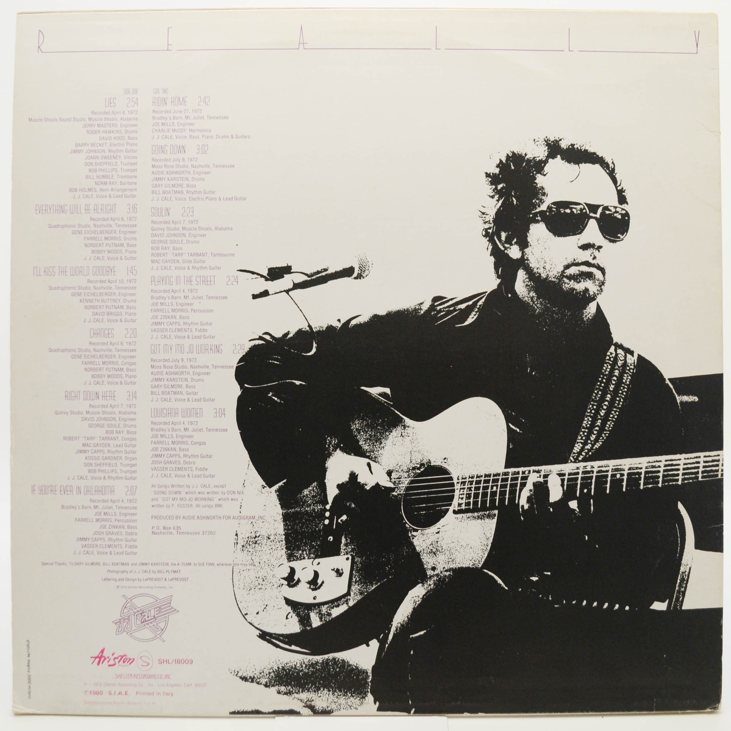 J.J. Cale — Really, 1980