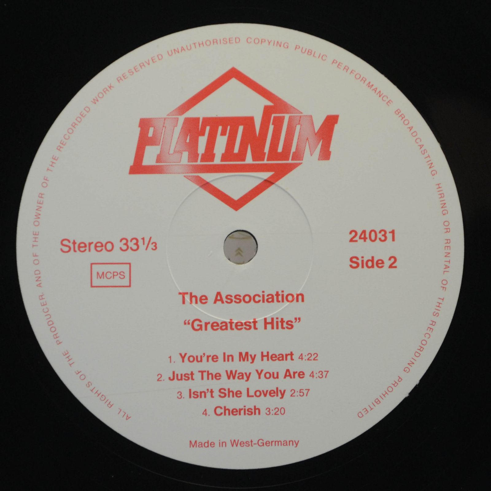 Association — Greatest Hits, 1983