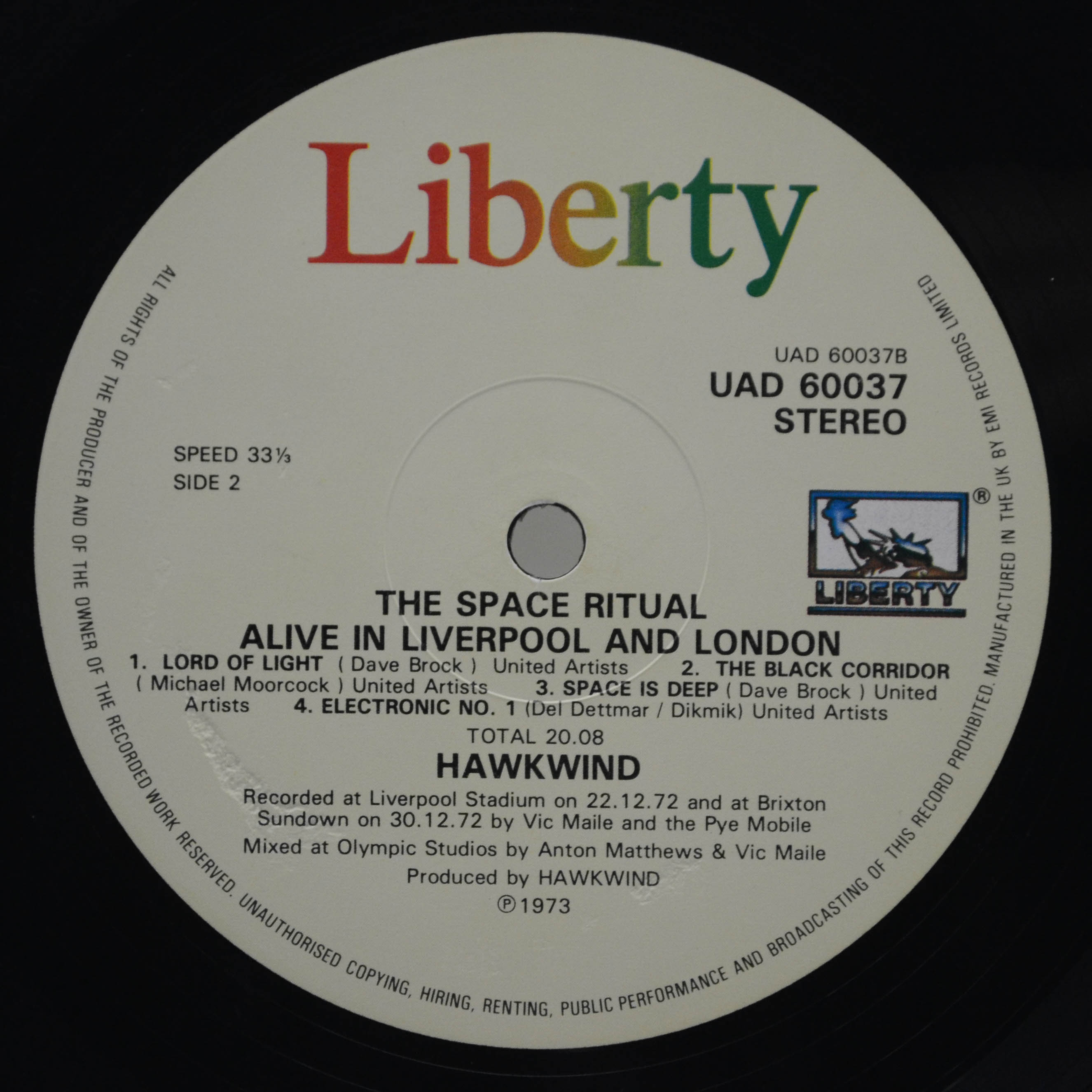 Hawkwind — Space Ritual (2LP), 1973