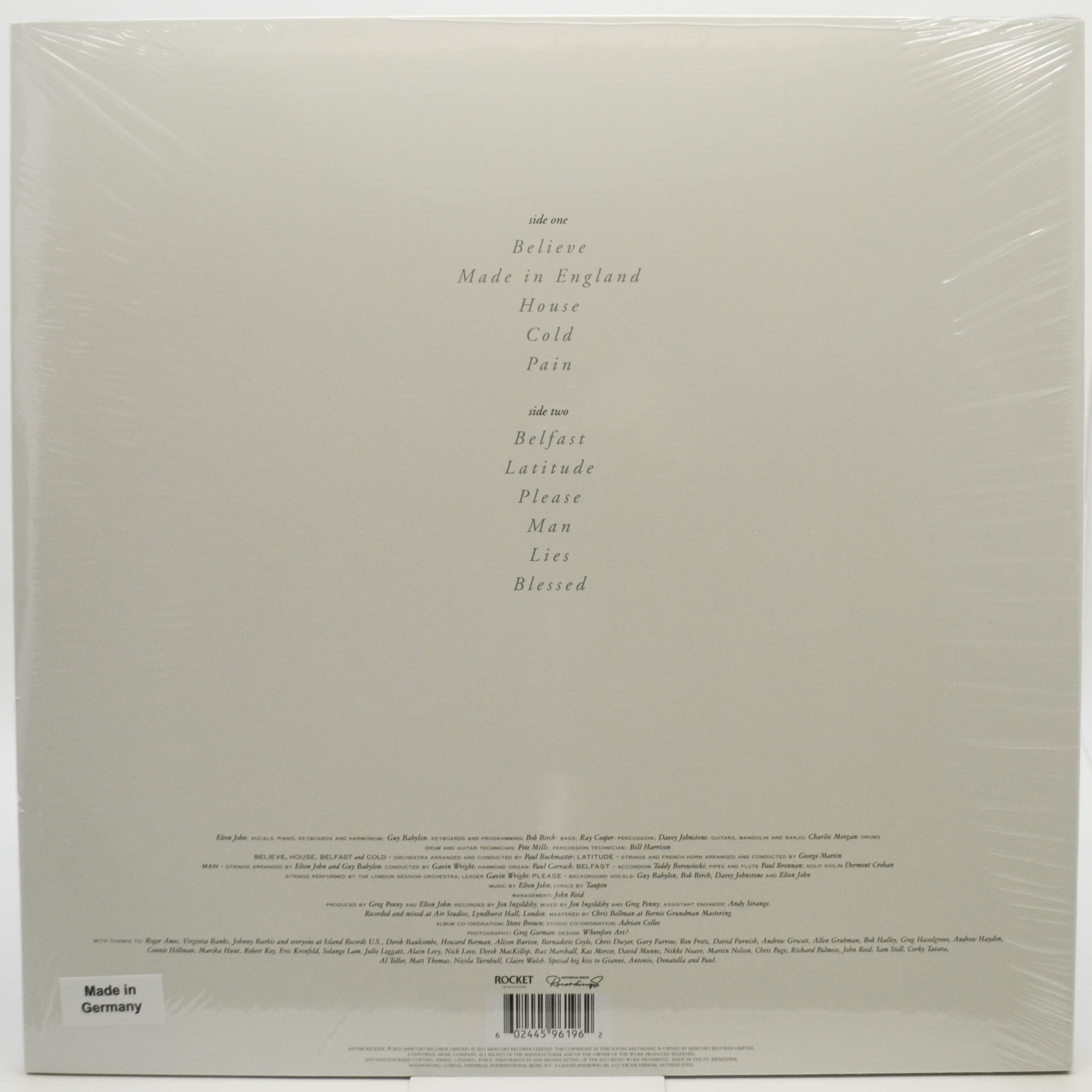 Elton John — Made In England, 1995