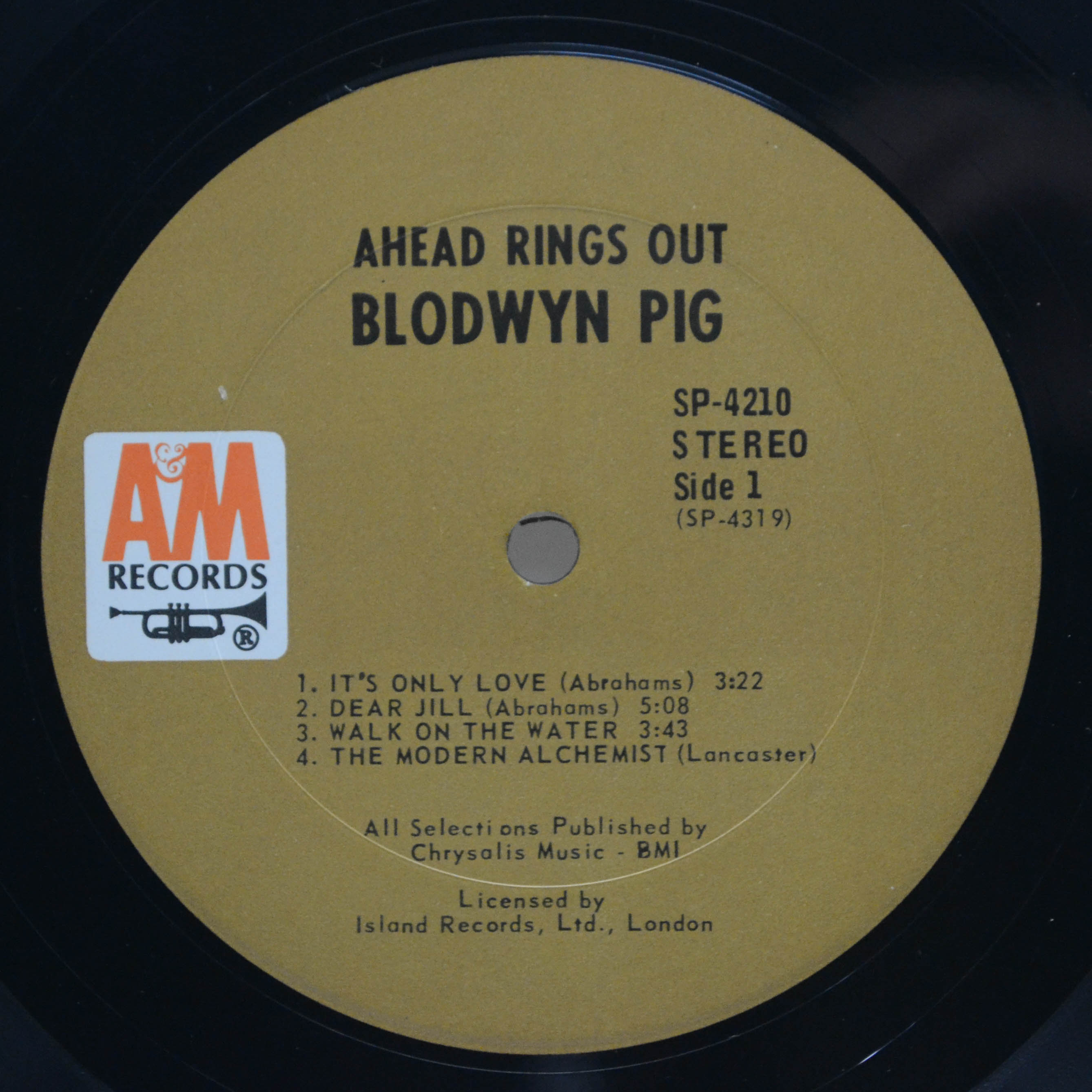 Blodwyn Pig — Ahead Rings Out (USA), 1969