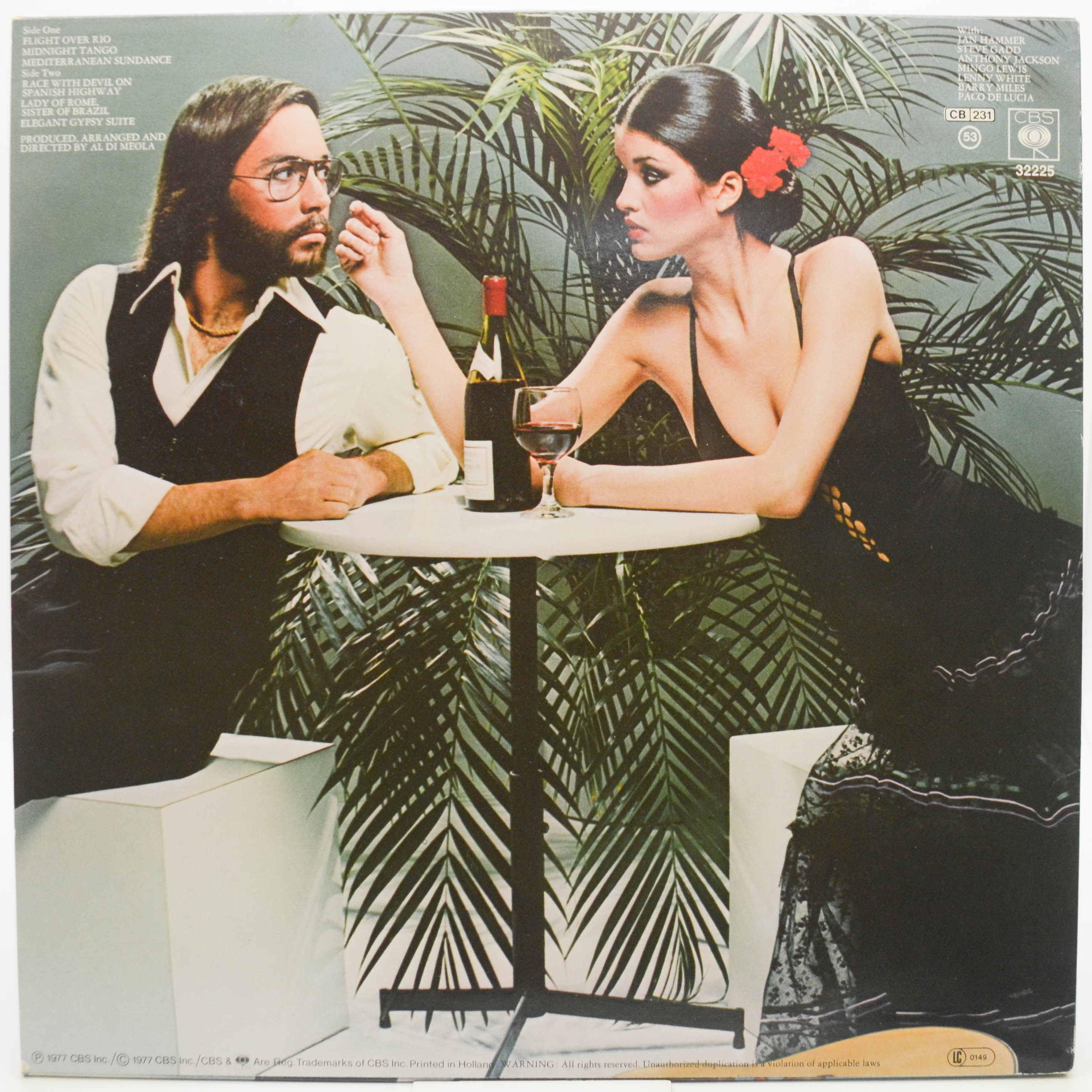 Al Di Meola — Elegant Gypsy, 1977