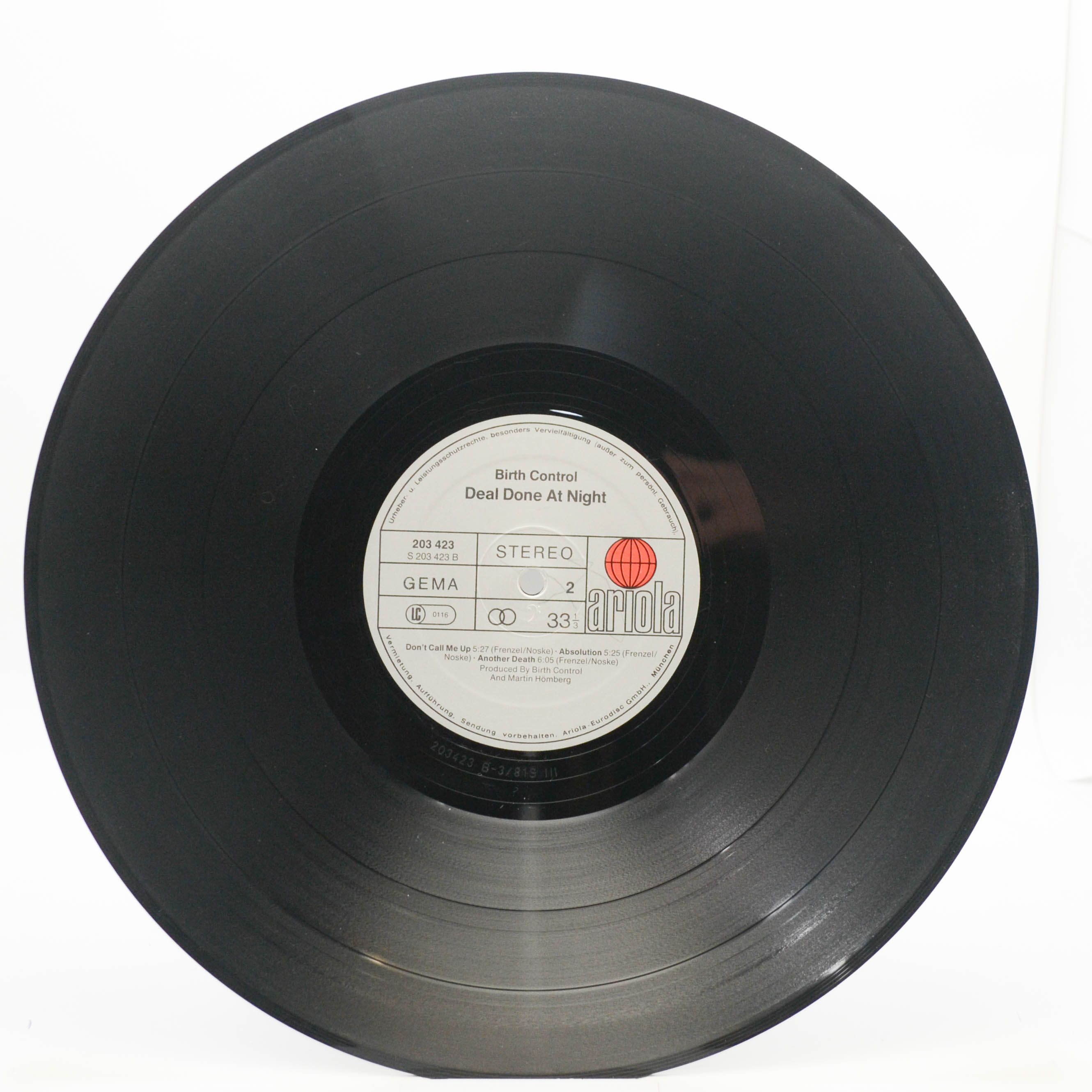 Birth Control — Deal Done At Night, 1981