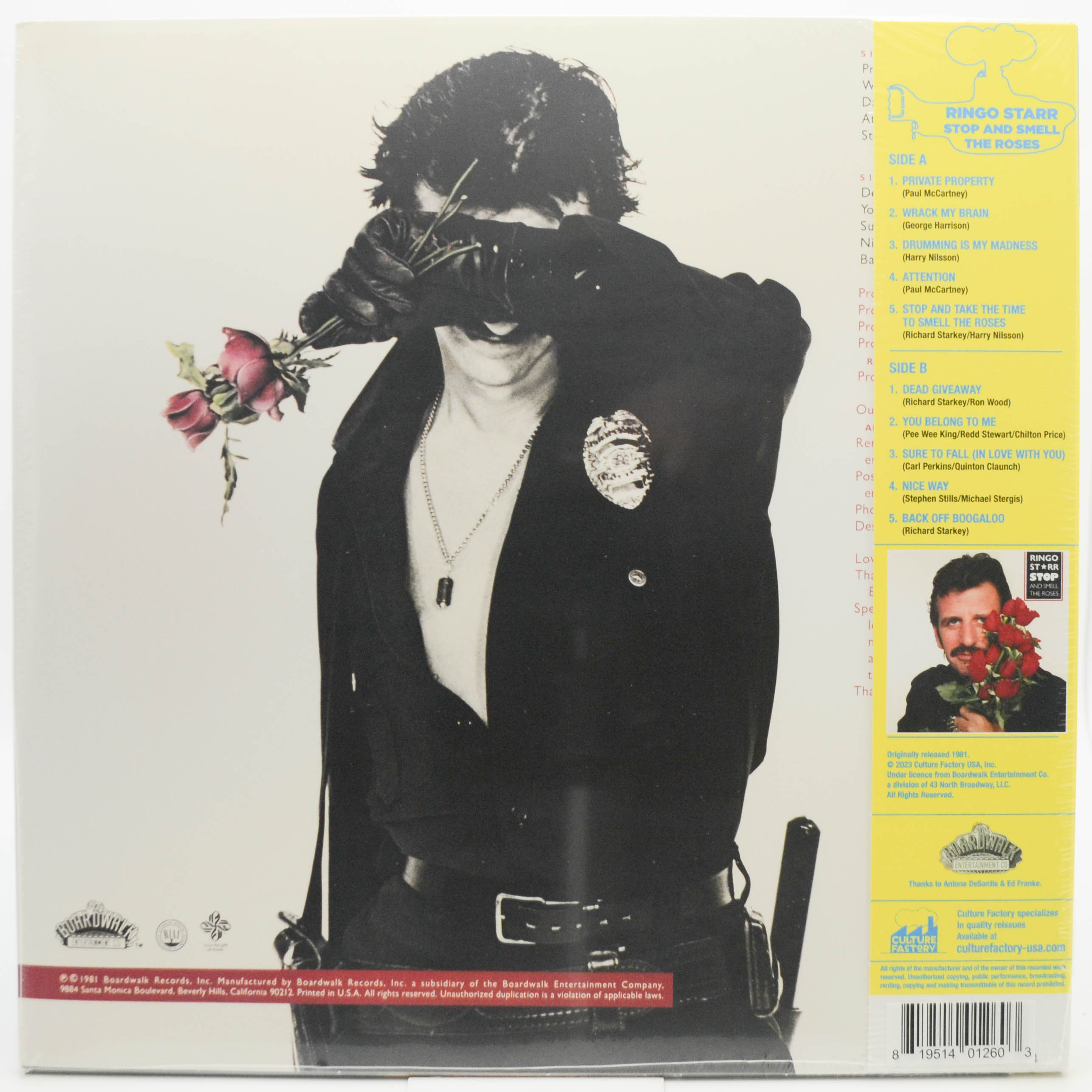 Ringo Starr — Stop And Smell The Roses, 1981