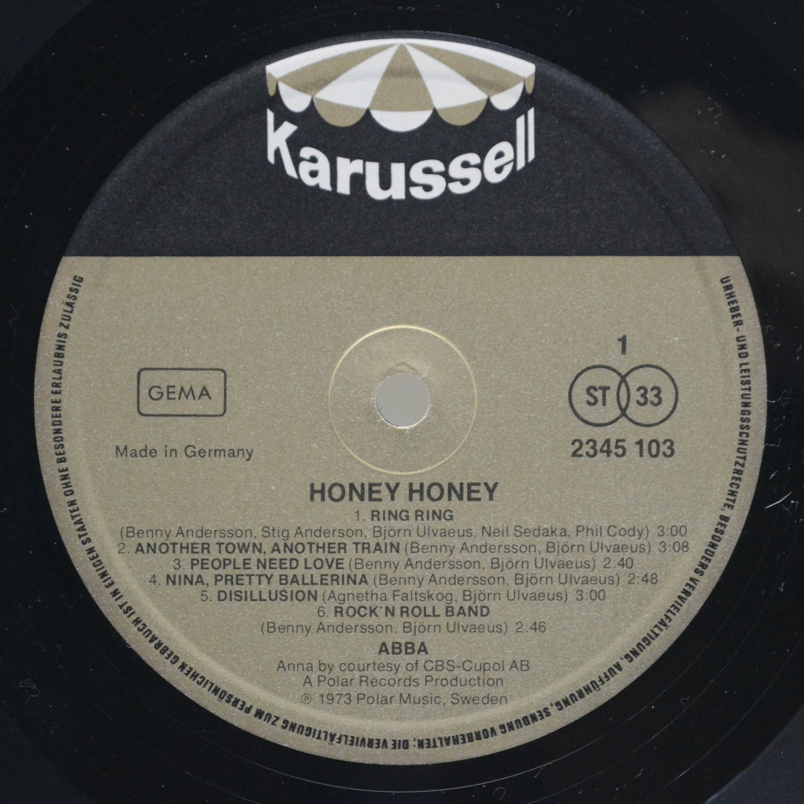 ABBA — Honey-Honey, 1975