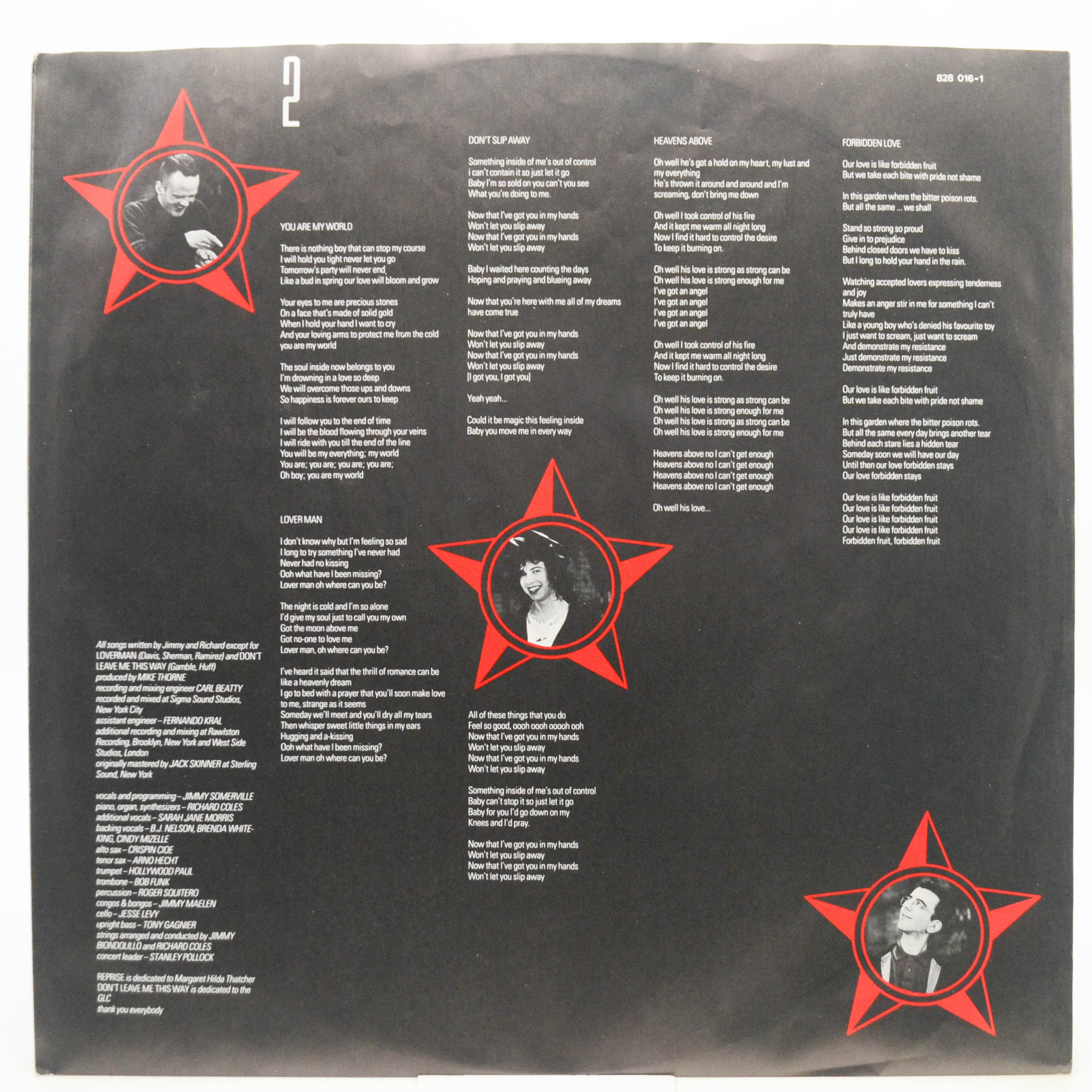 Communards — Communards, 1986