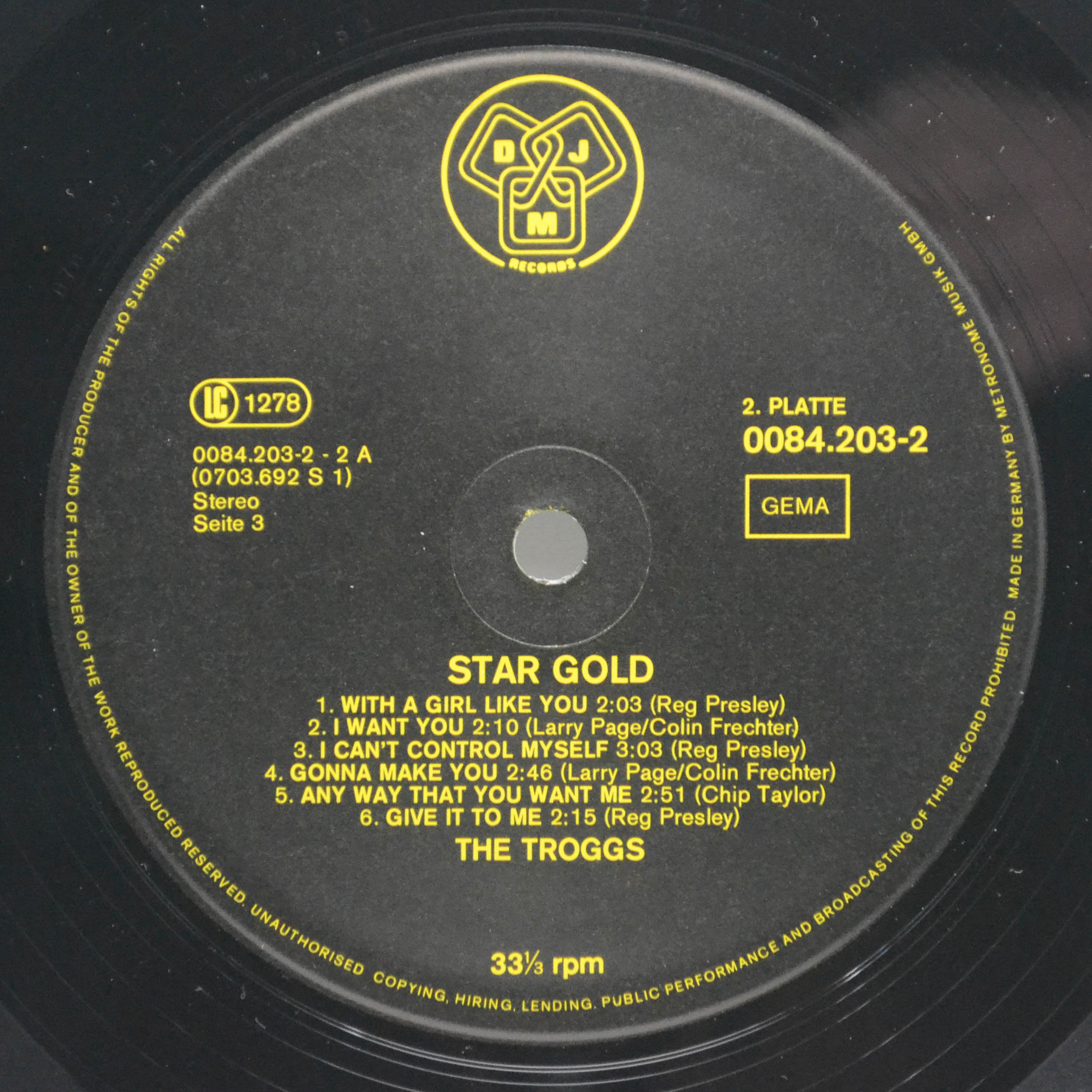 Troggs — Star Gold (2LP), 1981