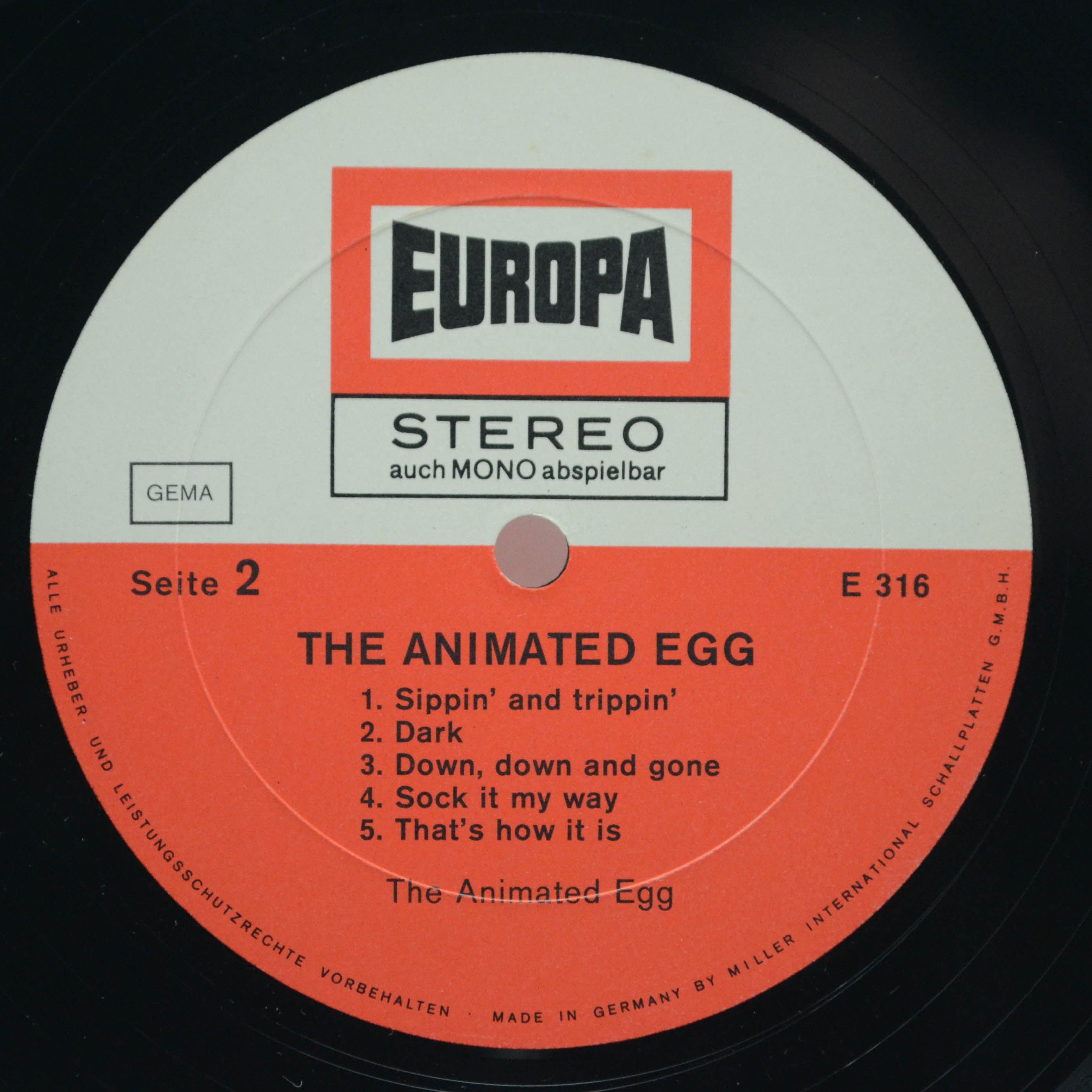 Animated Egg — The Animated Egg, 1969